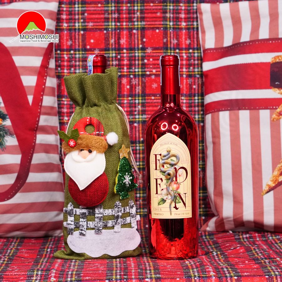 Rượu vang Ý Eden Primitivo phiên bản Giáng Sinh