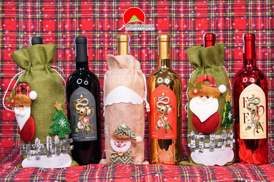 Rượu vang Ý Eden Primitivo phiên bản Giáng Sinh