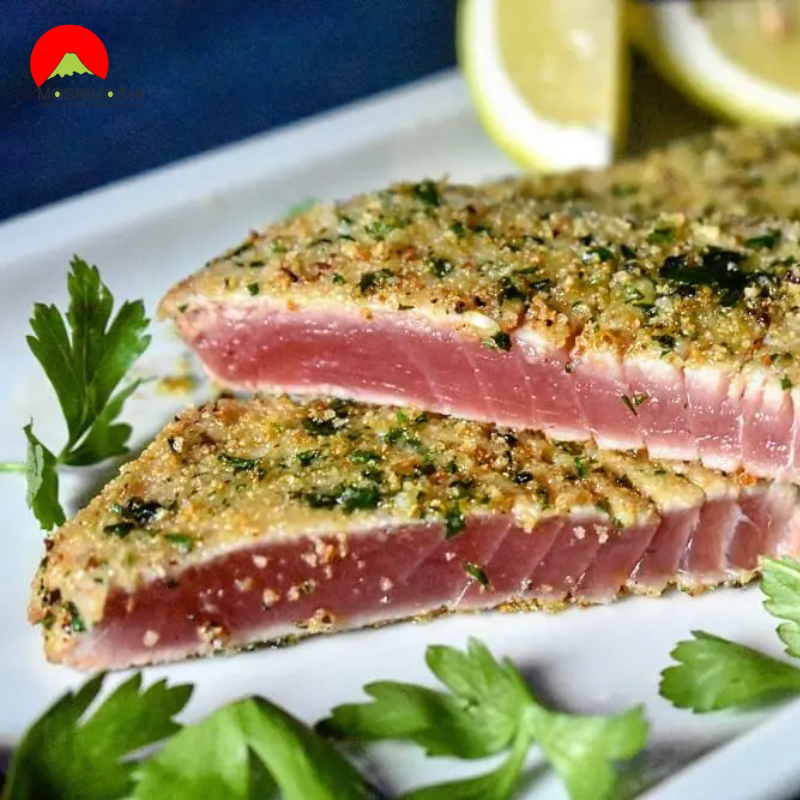 Cá ngừ vây xanh áp chảo