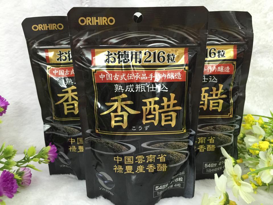 giấm viên-giảm-cân-Orihiro-night-diet-của-Nhật