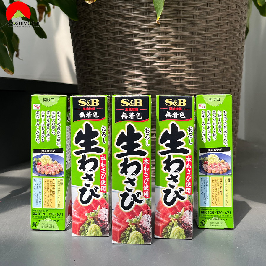Mù tạt wasabi S&B Nhật Bản
