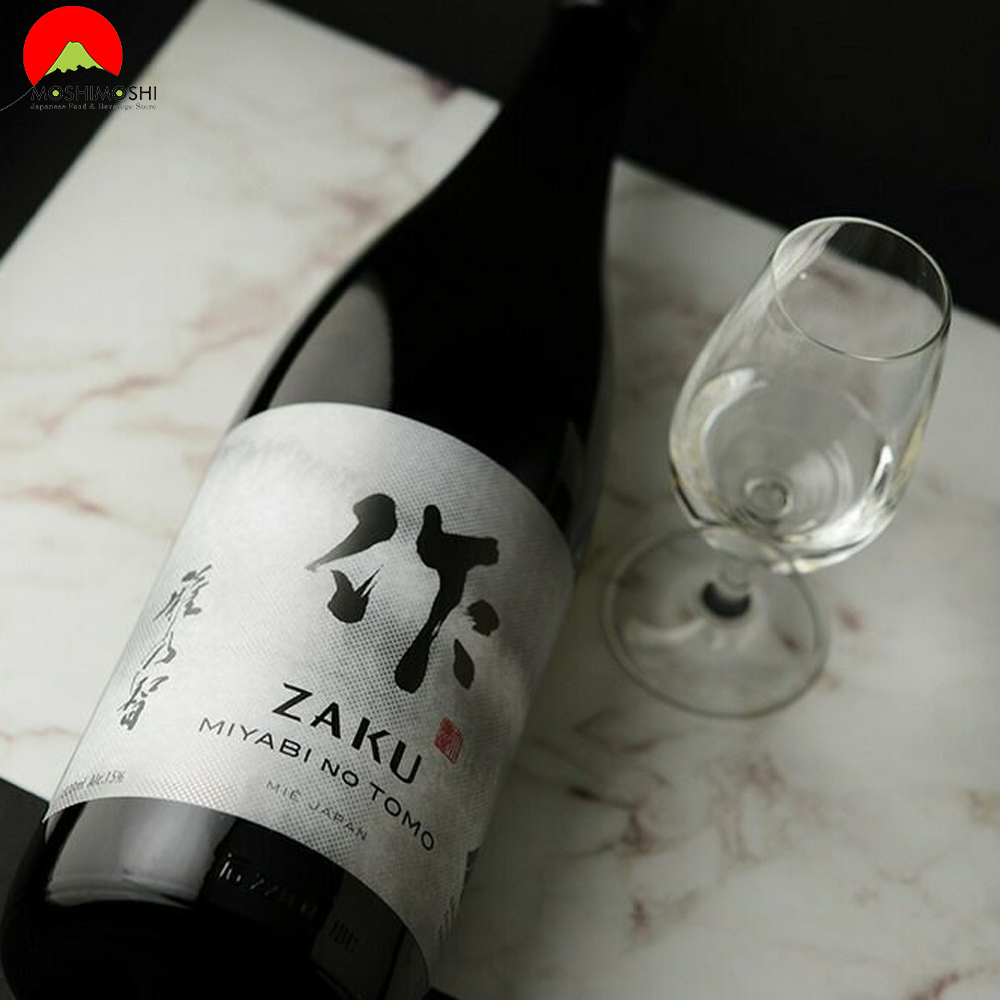 Rượu sake Zaku Miyabi No Tomo Junmai Ginjo Nhật Bản thơm ngon