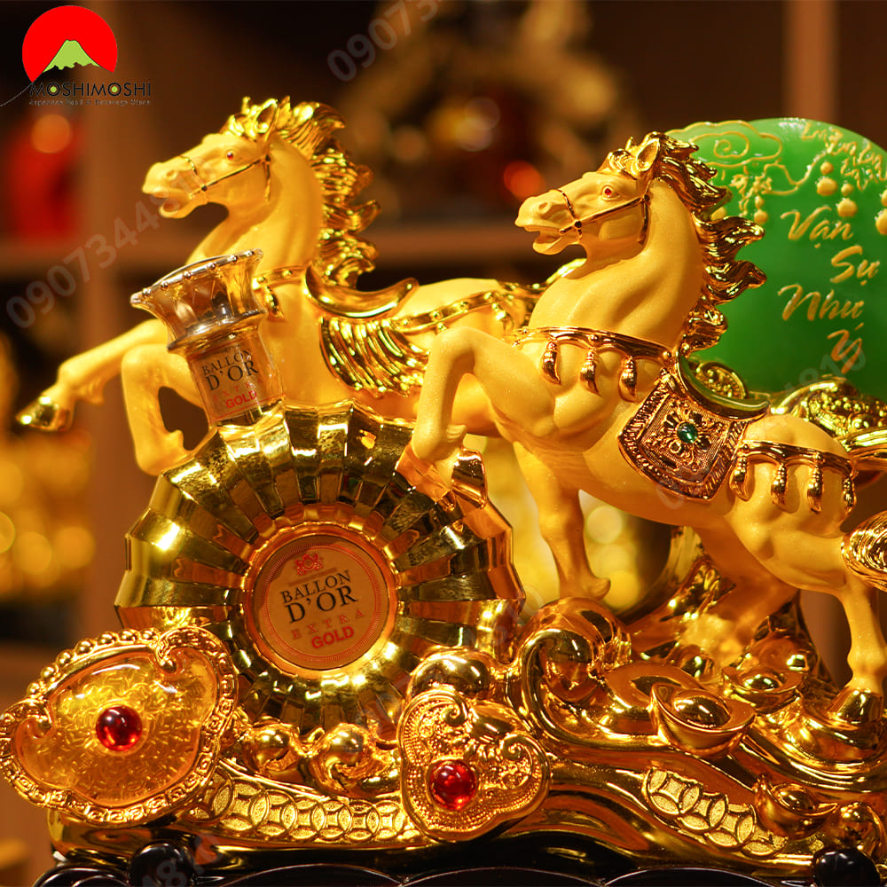 Kệ Ngựa Song Mã Chiêu Tài Tấn Bửu 700ml