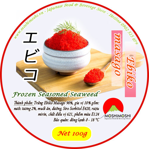 Trứng tôm Ebiko Masago giá rẻ