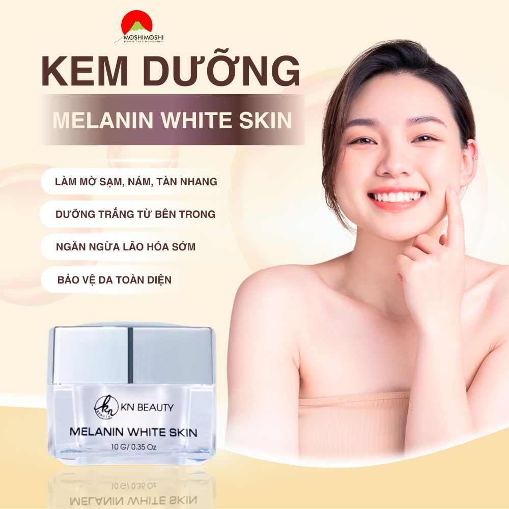 Kem Ngừa Nám Dưỡng Trắng KN Beauty Melanin White Skin