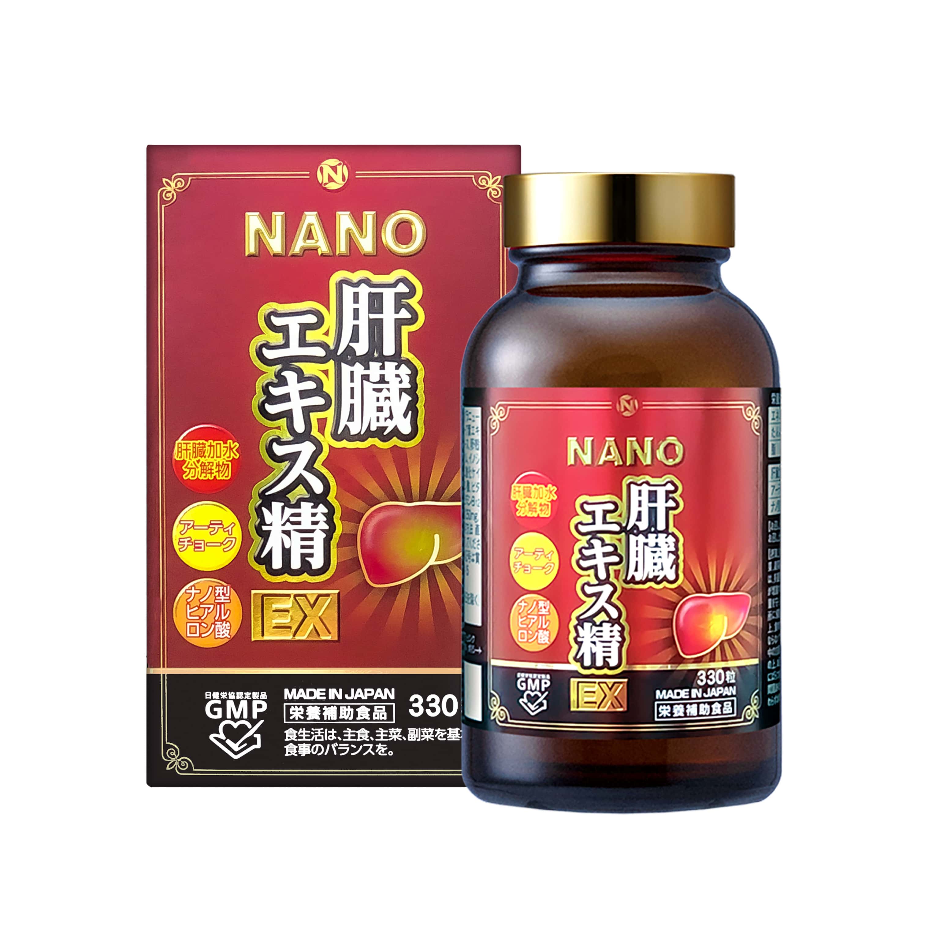 Uống Nano Liver Hydrolyzate Ekisu Ex 330 để giảm gan nhiễm mỡ