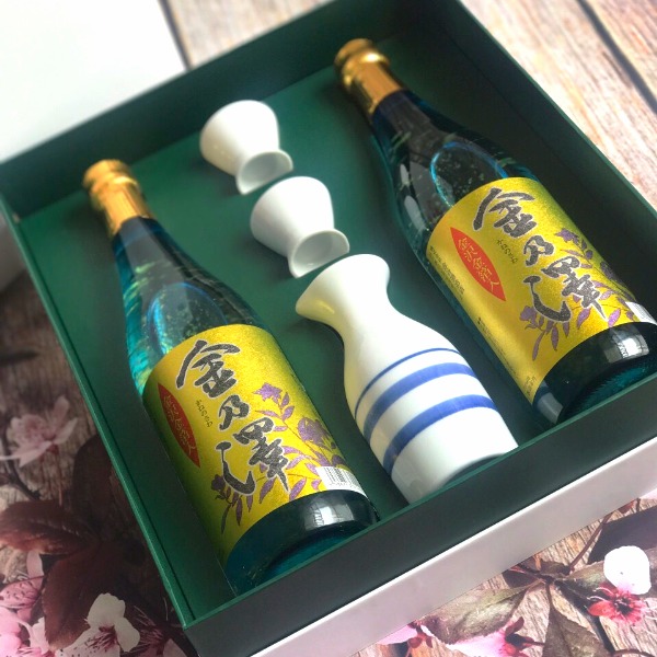 Hộp quà Tết 2021 ngoại nhập – Đẳng cấp đến từ Nhật Bản (Hộp rượu Tết, rượu sake)