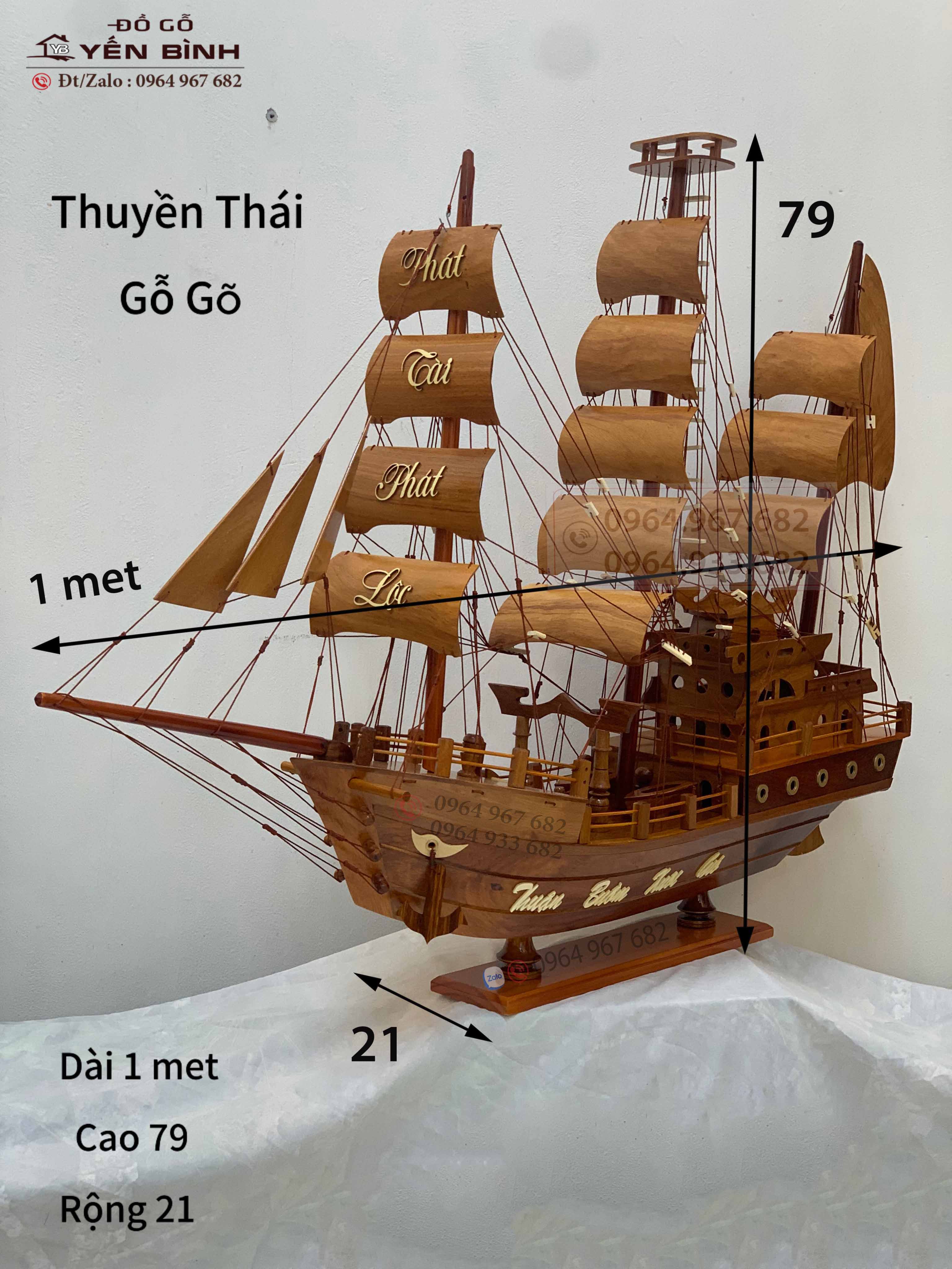 mo-hinh-tau-thuyen-thái-lan-thuyen-thuan-buom-xuoi-gio-11