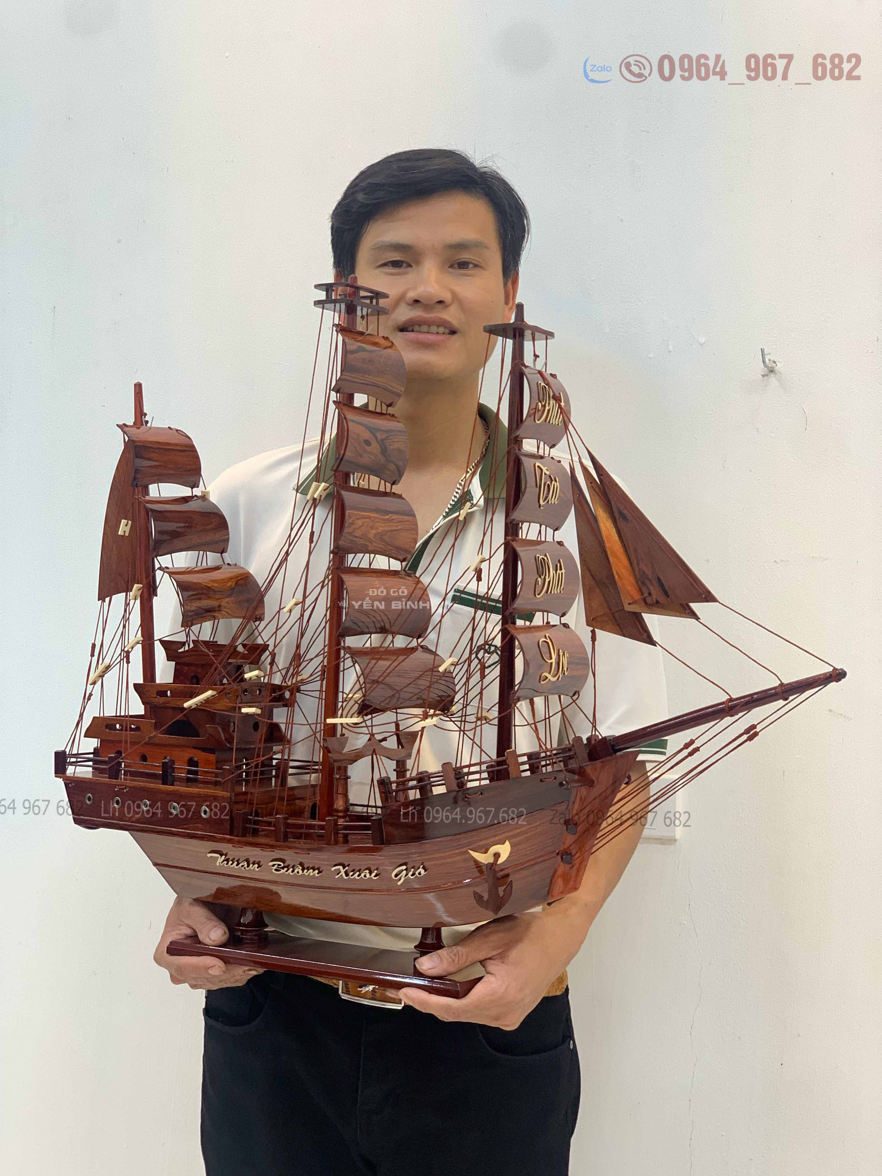 thuyen-thai-go-cam-thuyen-thuan-buom-xuoi-gio-dai-76 cm-2