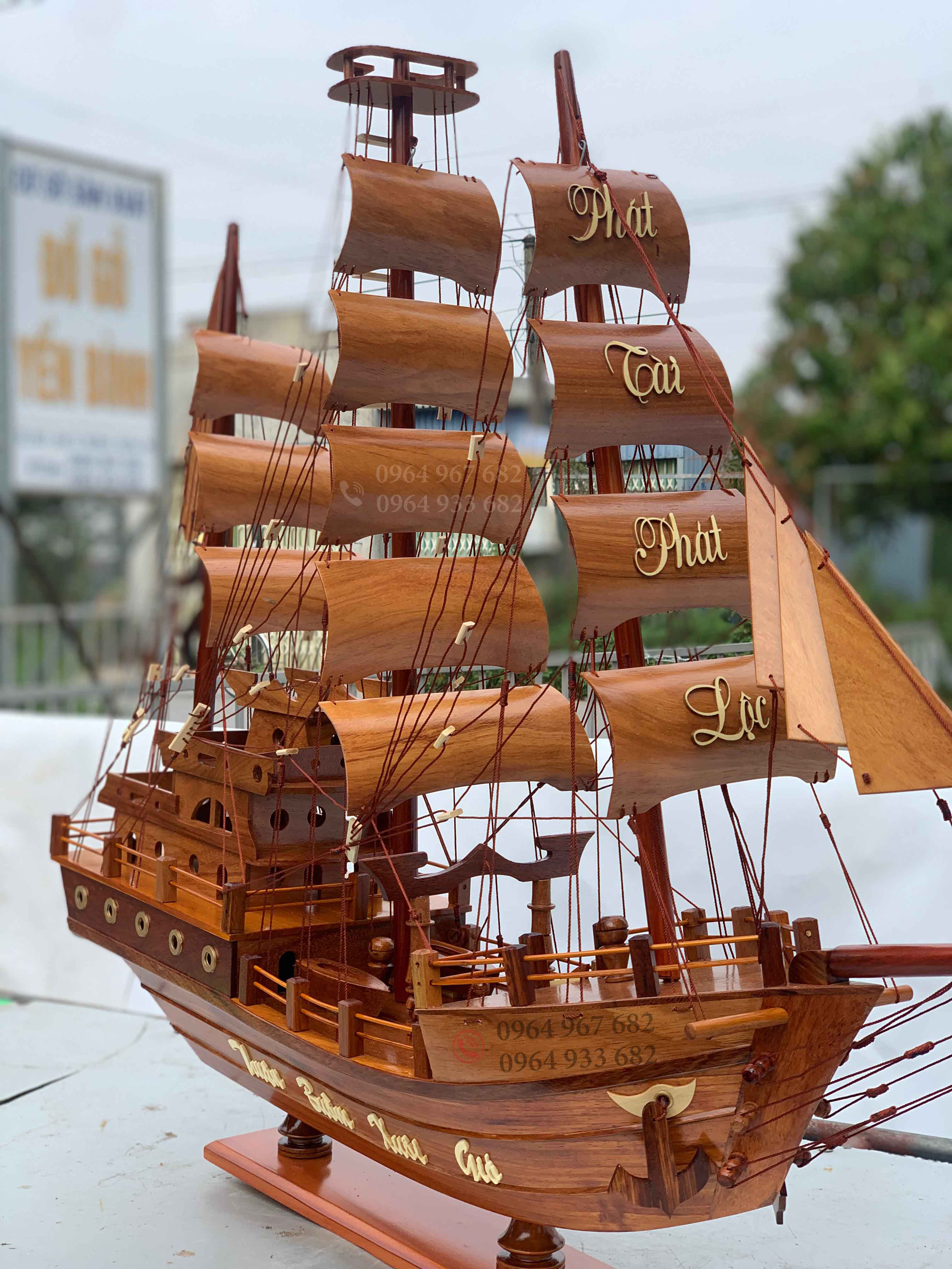 mo-hinh-tau-thuyen-thái-lan-thuyen-thuan-buom-xuoi-gio-7