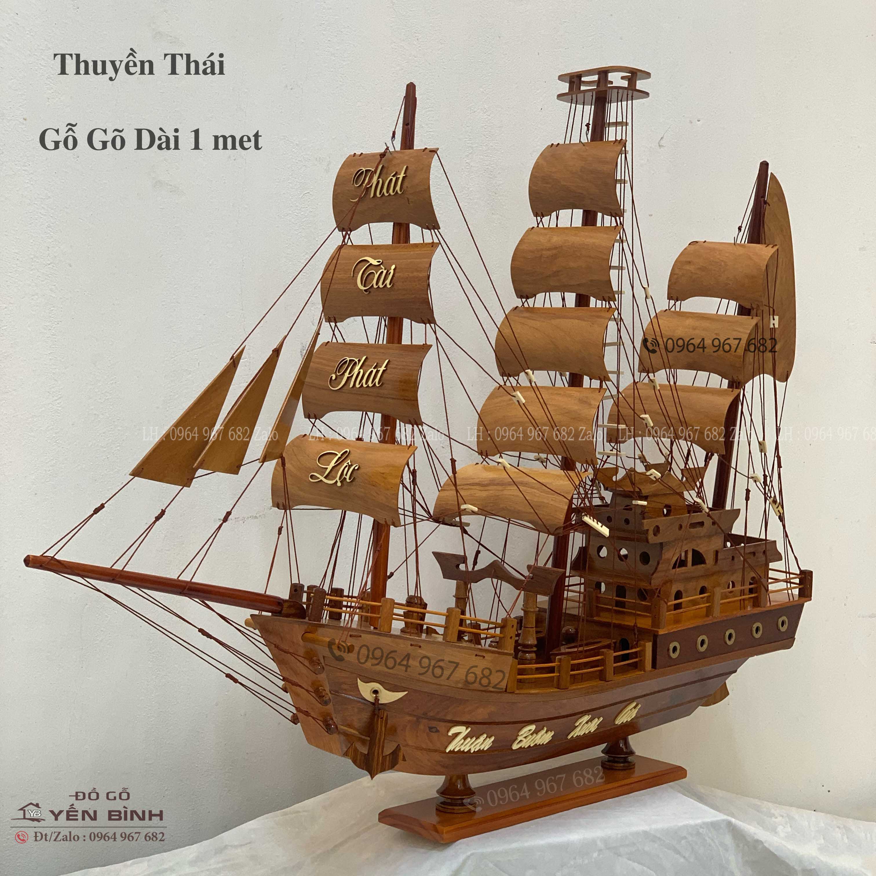 mo-hinh-tau-thuyen-thái-lan-thuyen-thuan-buom-xuoi-gio-2