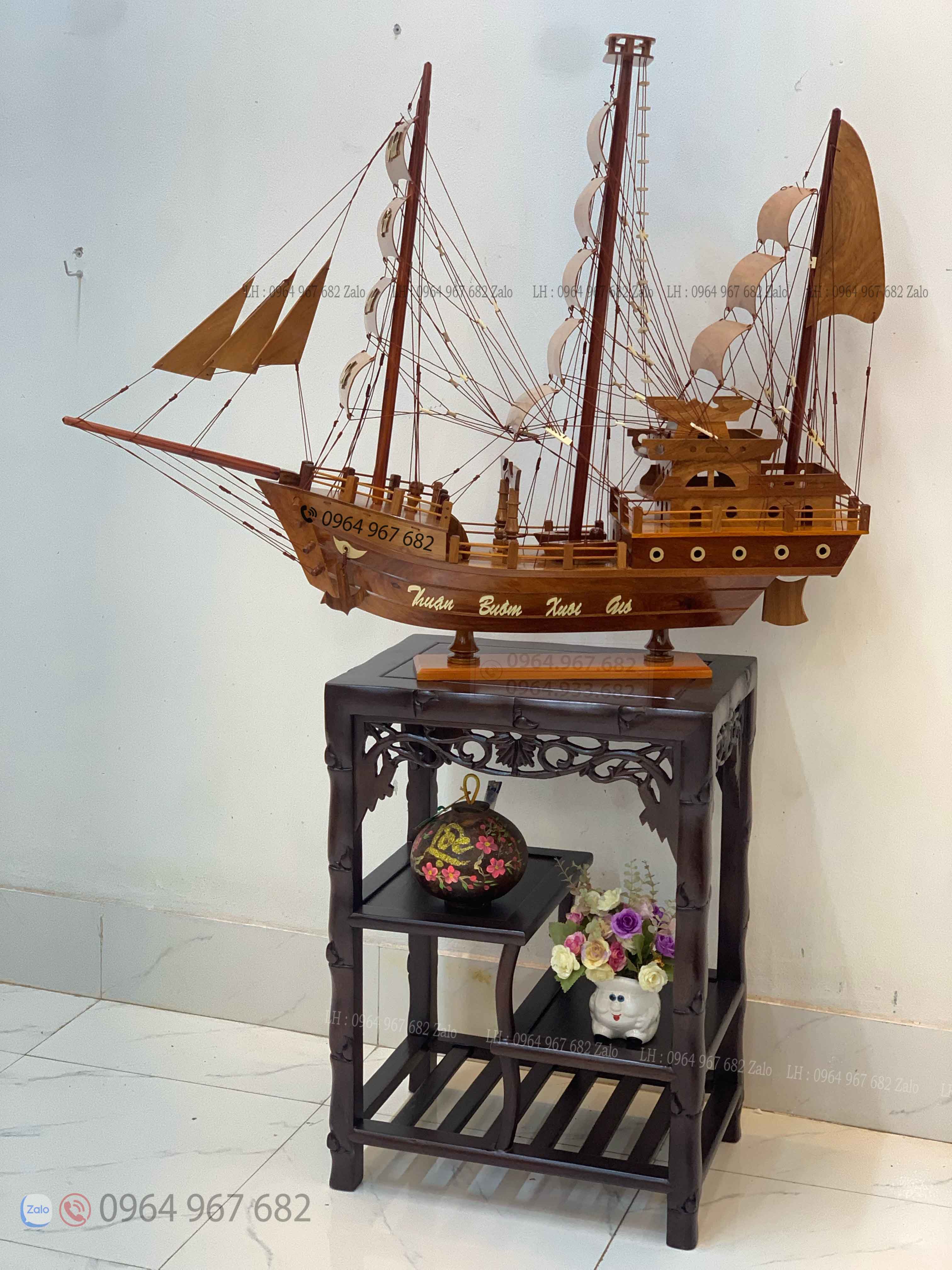 mo-hinh-tau-thuyen-thái-lan-thuyen-thuan-buom-xuoi-gio-3