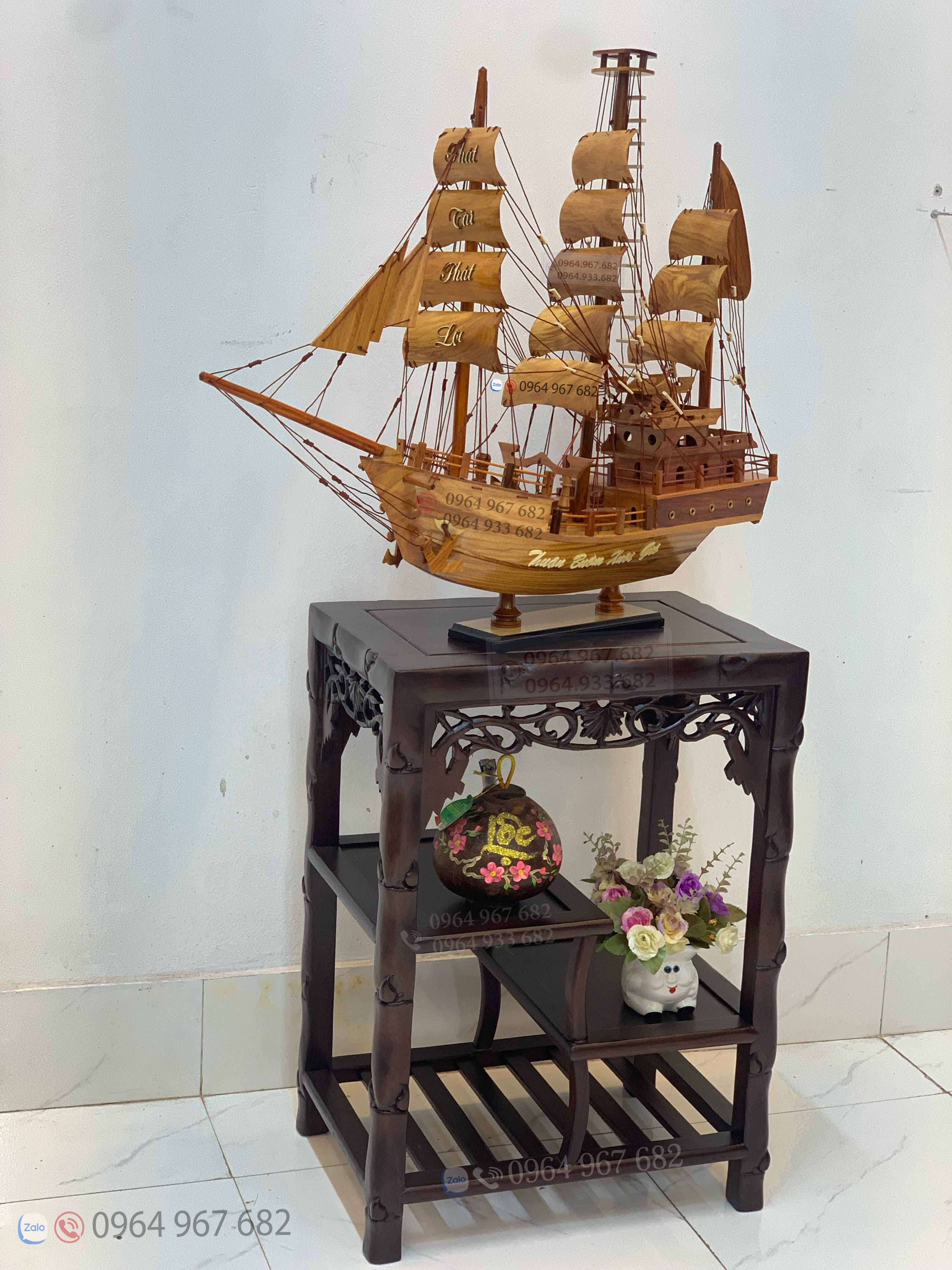 thuyen-thai-santa-go-go-dai 80cm-go-cam-3