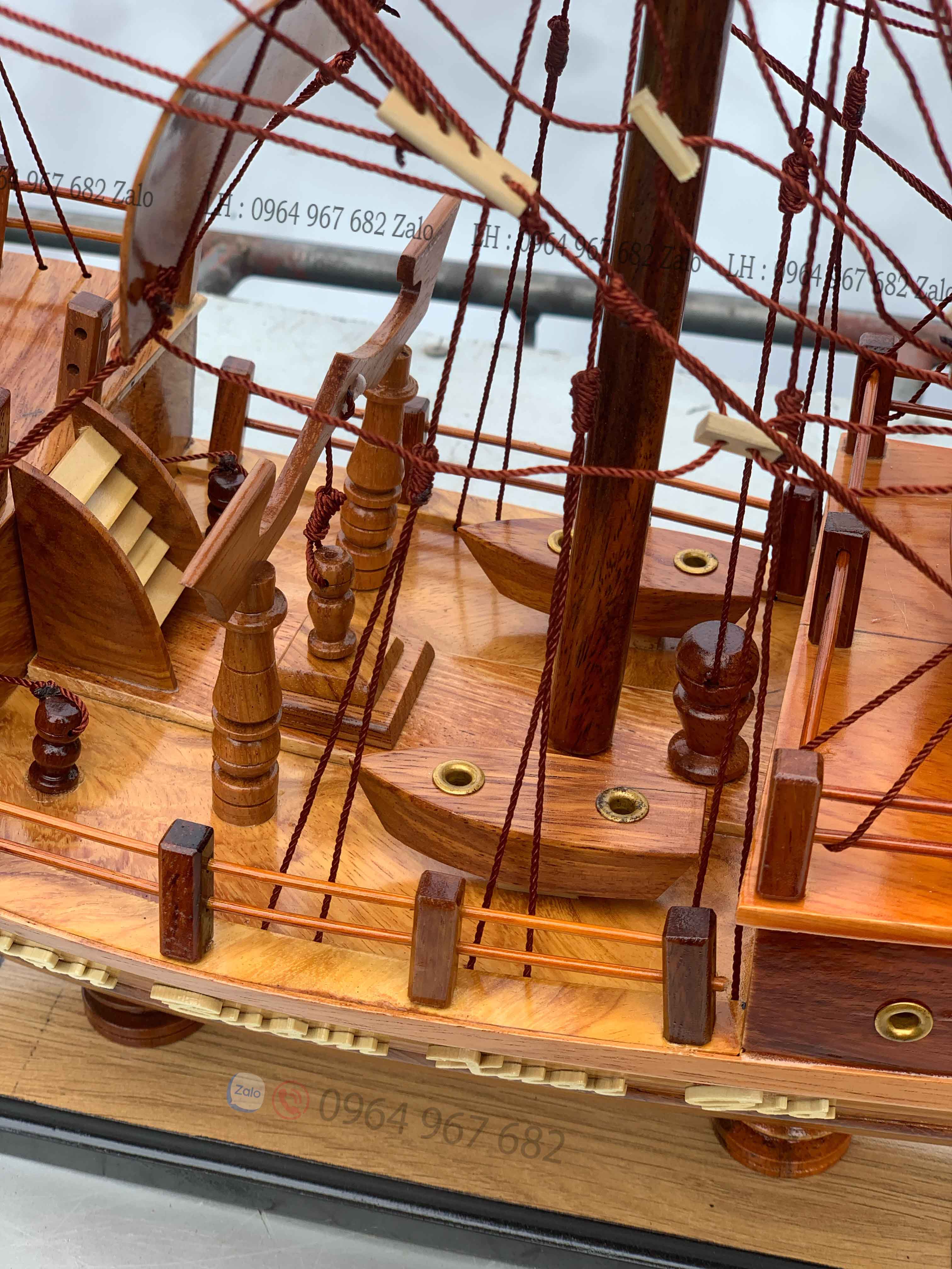 thuyen-thai-santa-go-go-dai 80cm-go-cam-11