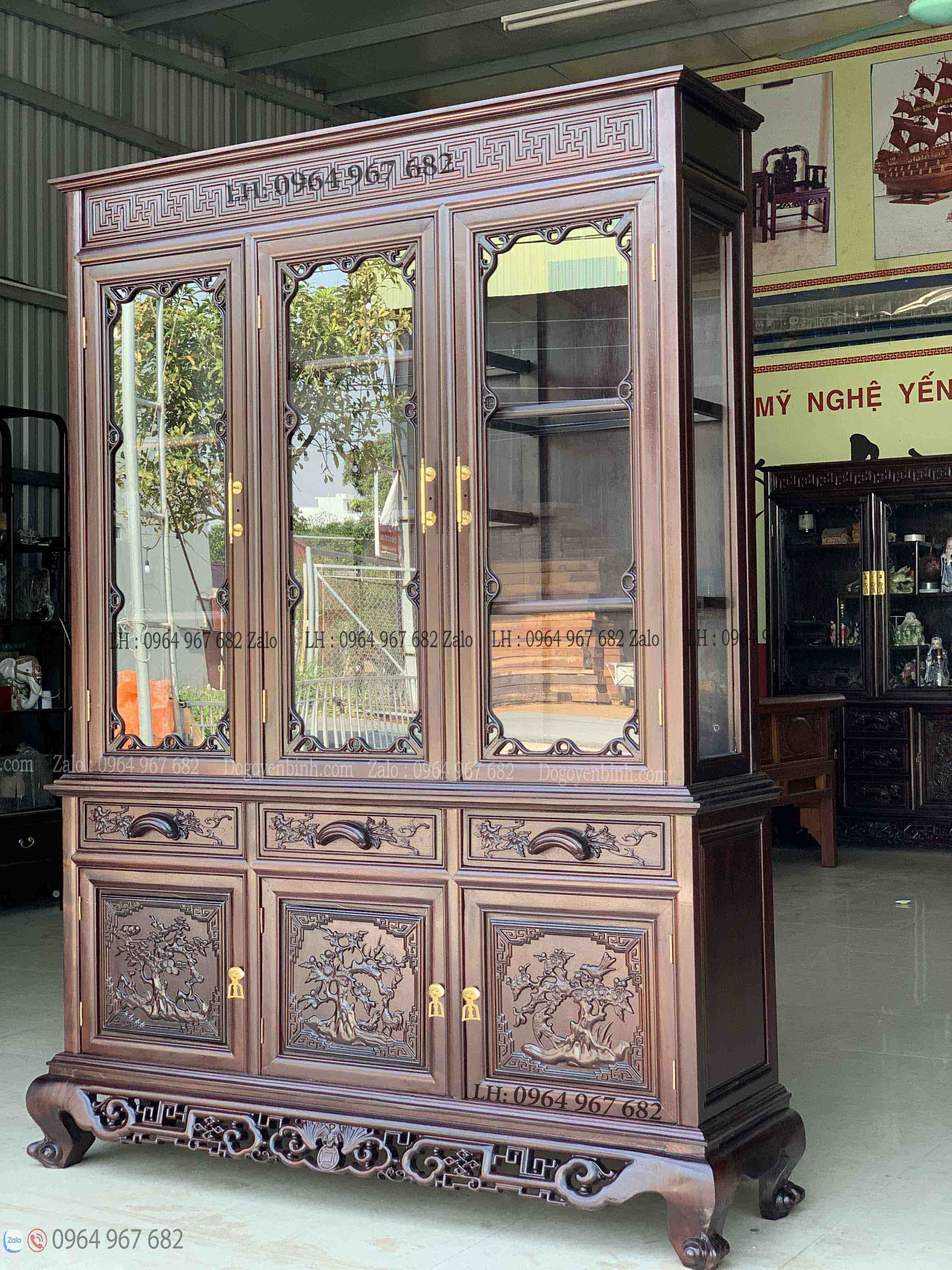 tủ-rượu-tủ -bày-đồ-3-buồng-gỗ-gụ-6