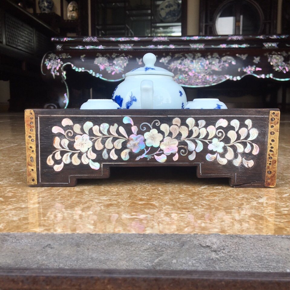 Khay trà khảm ốc ms 01 5