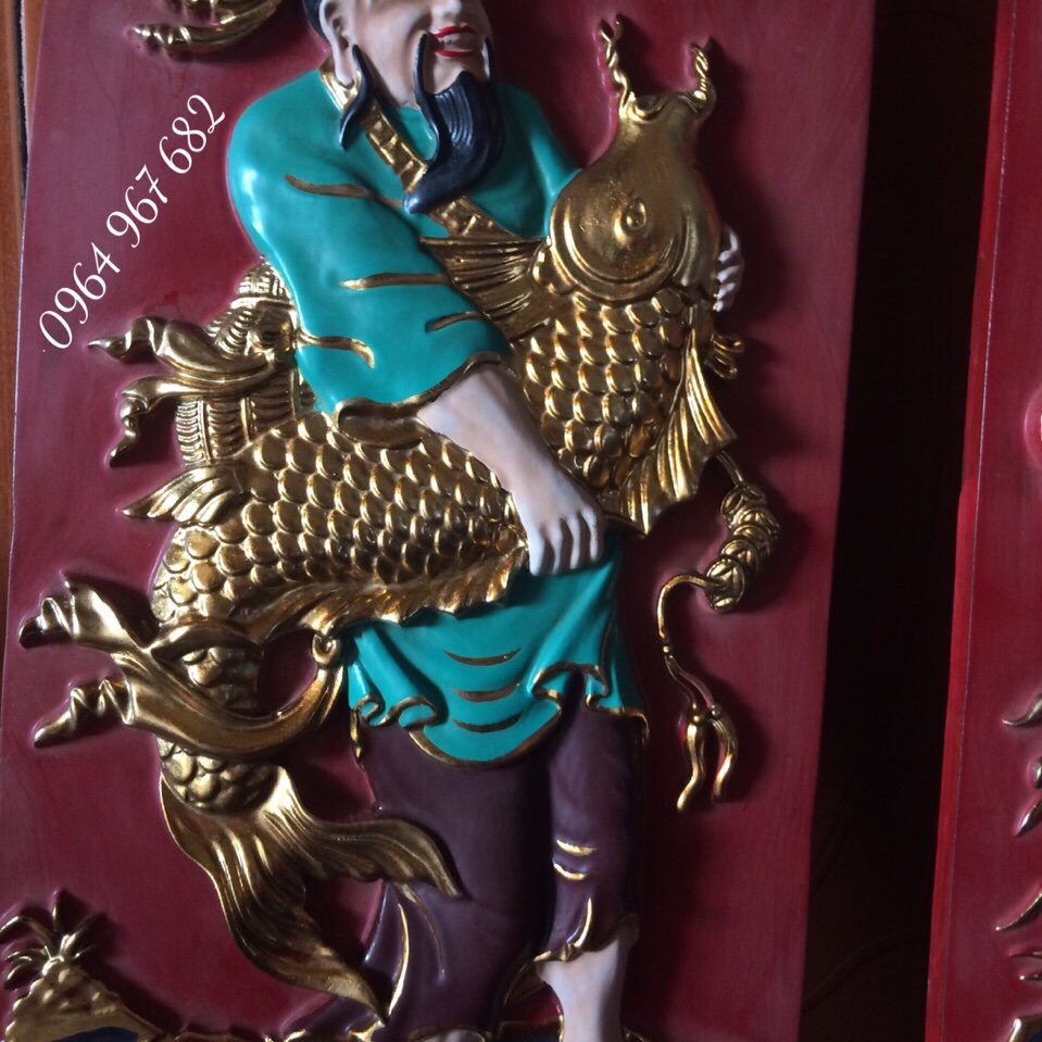 Ngư ông đắc lợi thiếp vàng 8