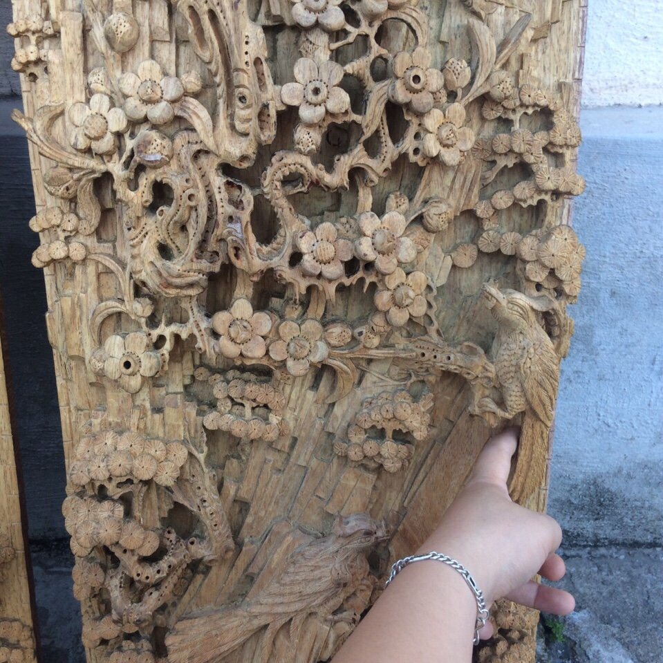 Tranh đục tùng mai 4