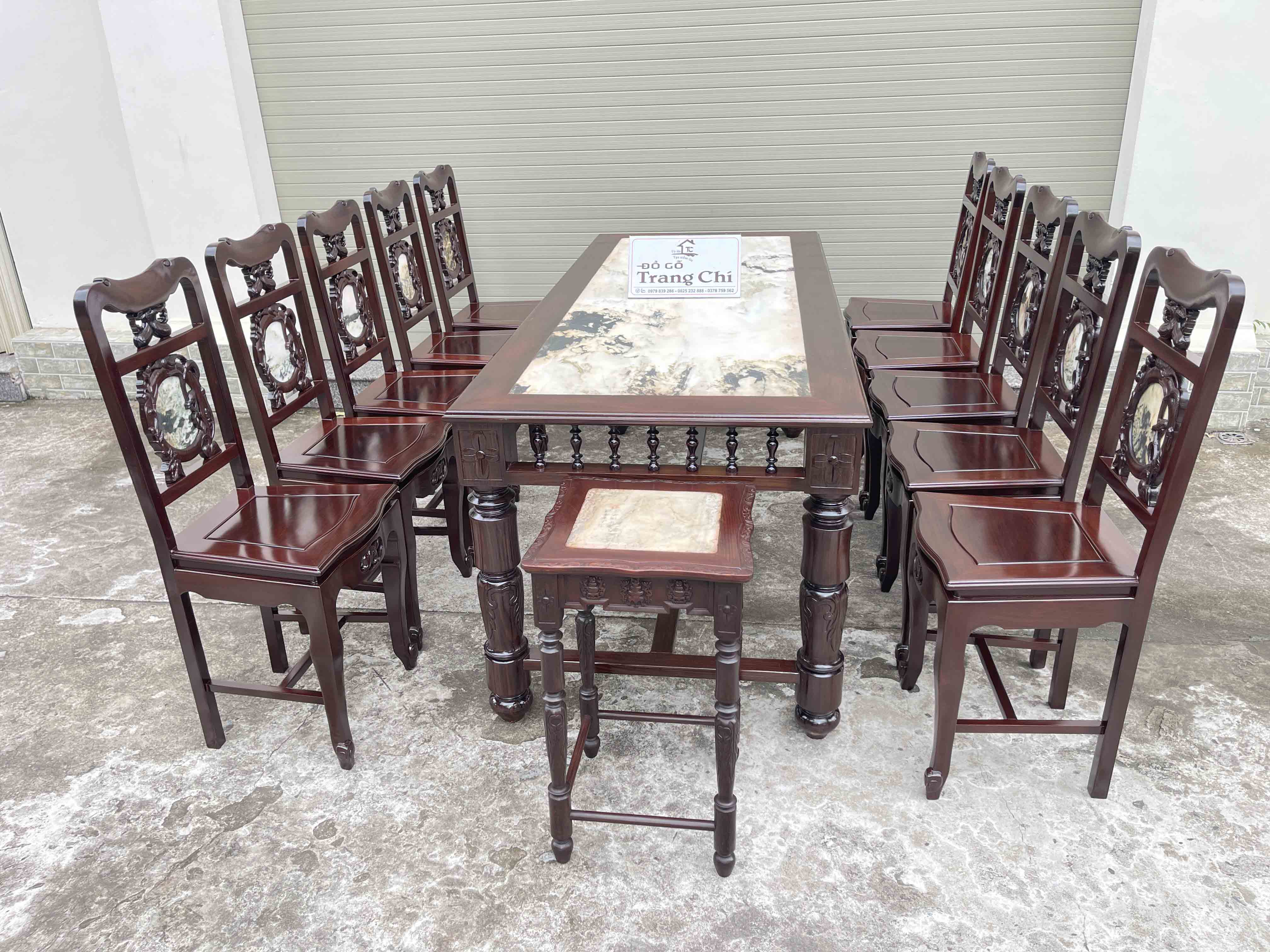 #Bộ_Bàn_Ghế Ăn_12_Món_Bàn_Chữ_Nhật_1