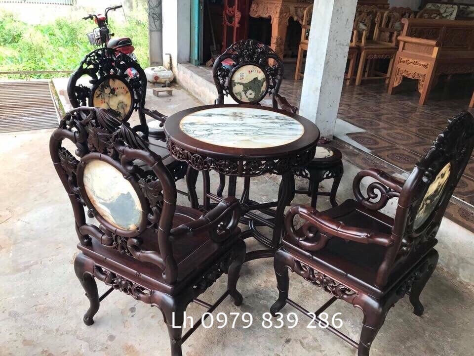 Bộ Bàn-Ghế-Trúc-Đơn-7-Món-1