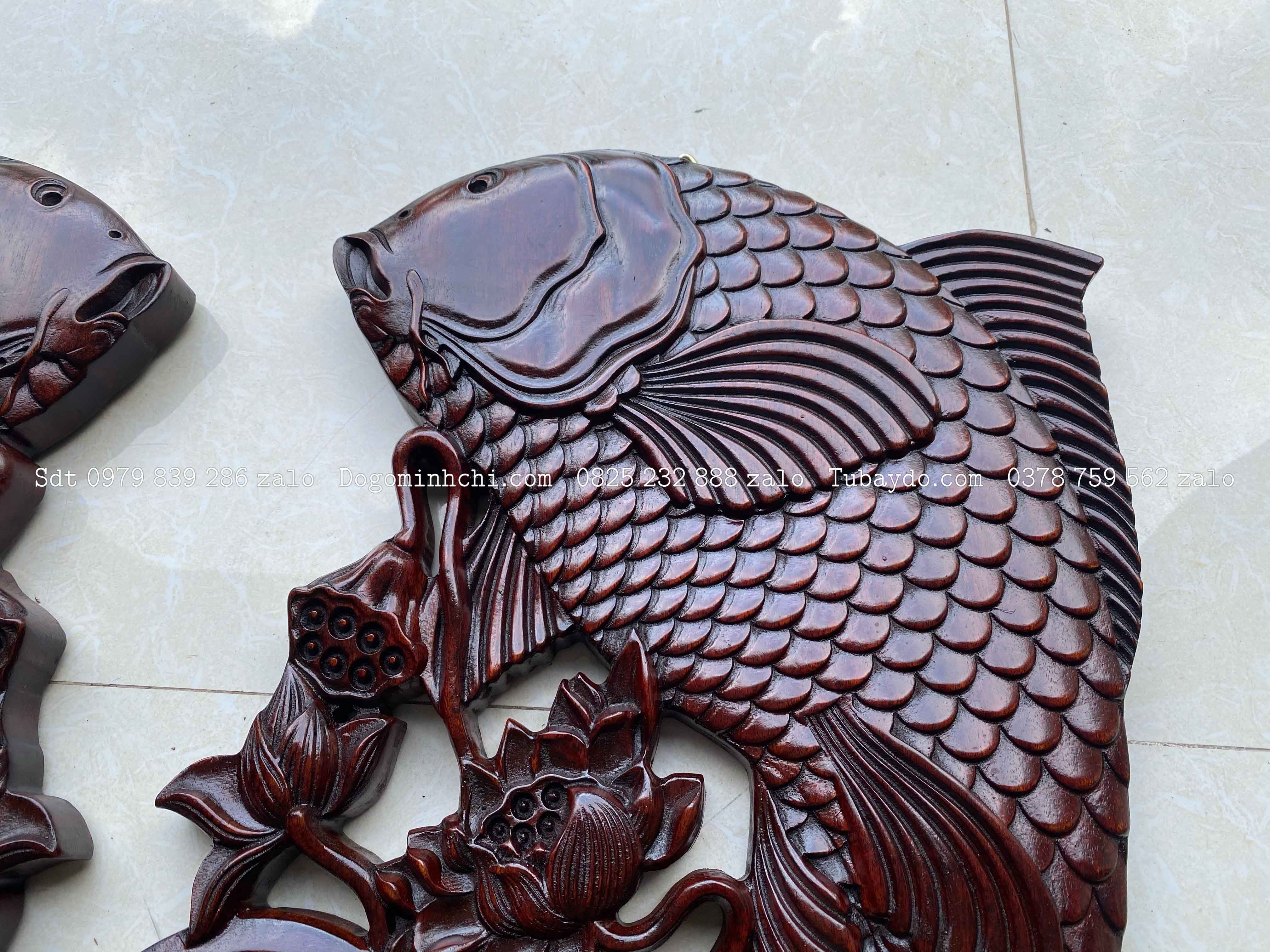 #Tranh_Treo_Cảnh_Hoa_Sen_Cá_Chép _3