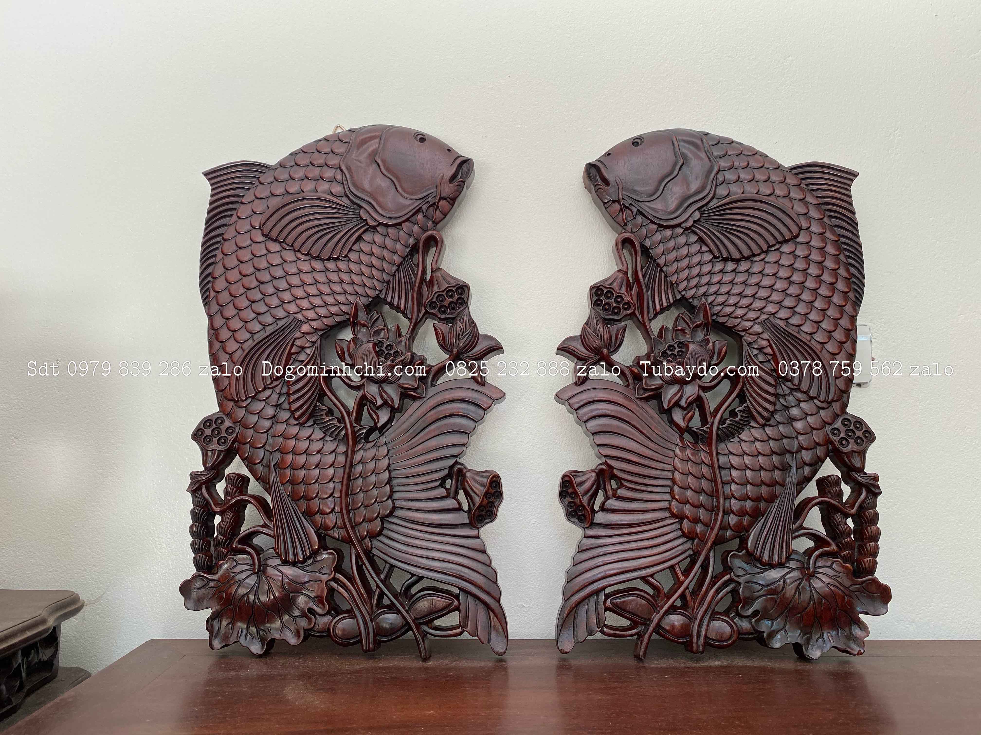 #Tranh_Treo_Cảnh_Hoa_Sen_Cá_Chép _5