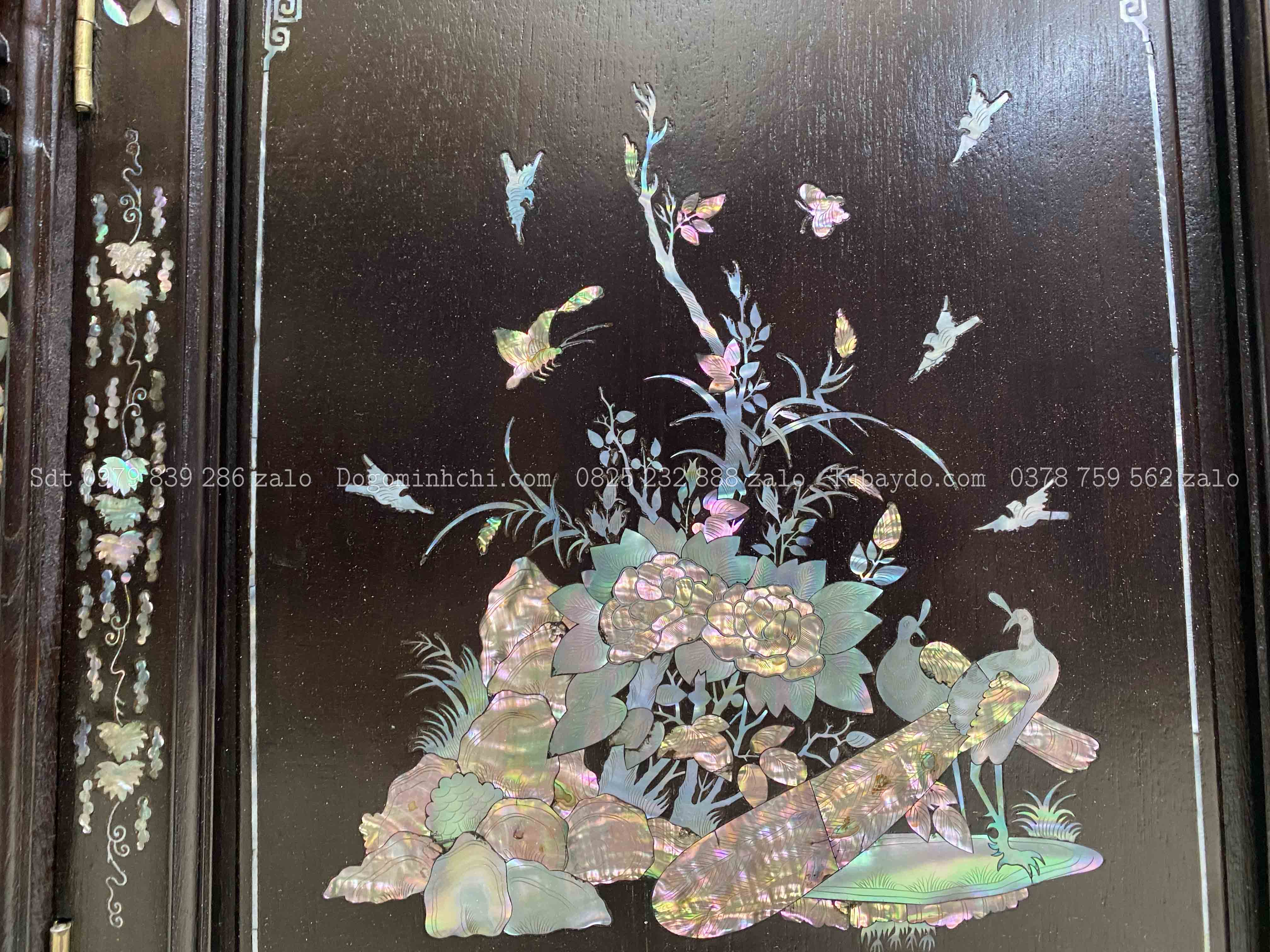 #Tủ_Bày_Đồ_Bầu_Khảm_Cẩn_Ốc _4