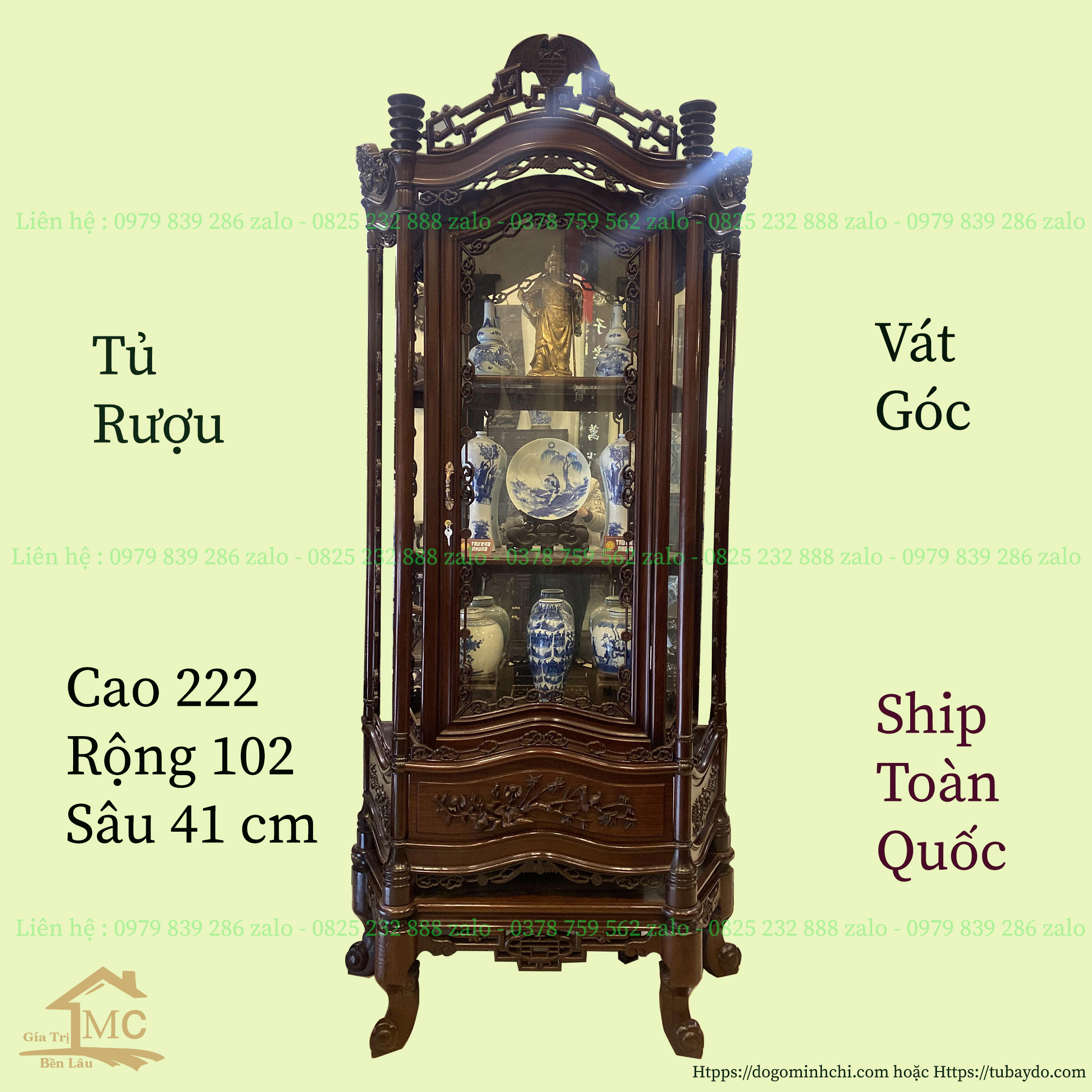 #Tủ_Bày_Đồ_Bày_Rượu_Vát_Góc_6