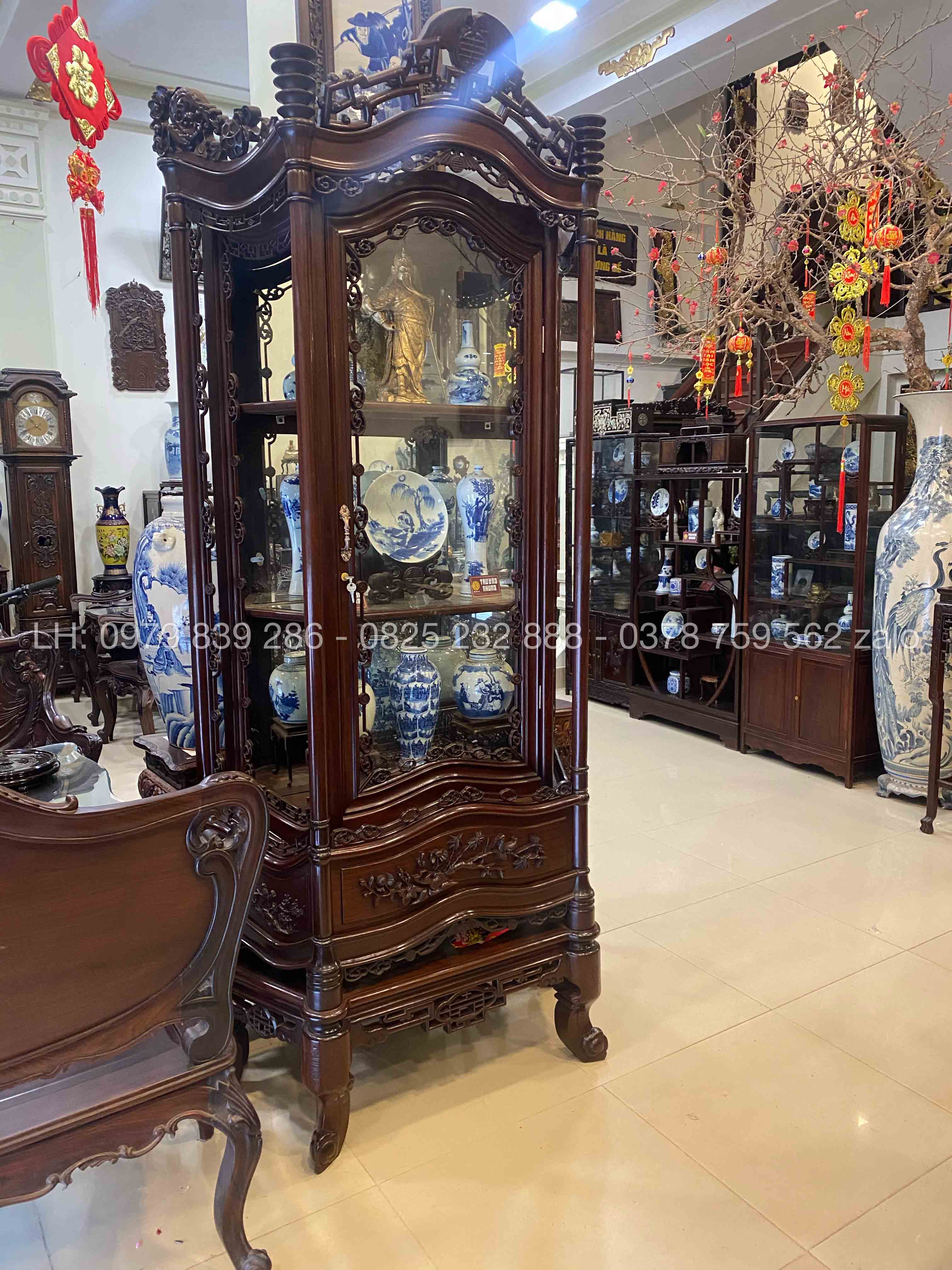 #Tủ_Bày_Đồ_Bày_Rượu_Vát_Góc_2