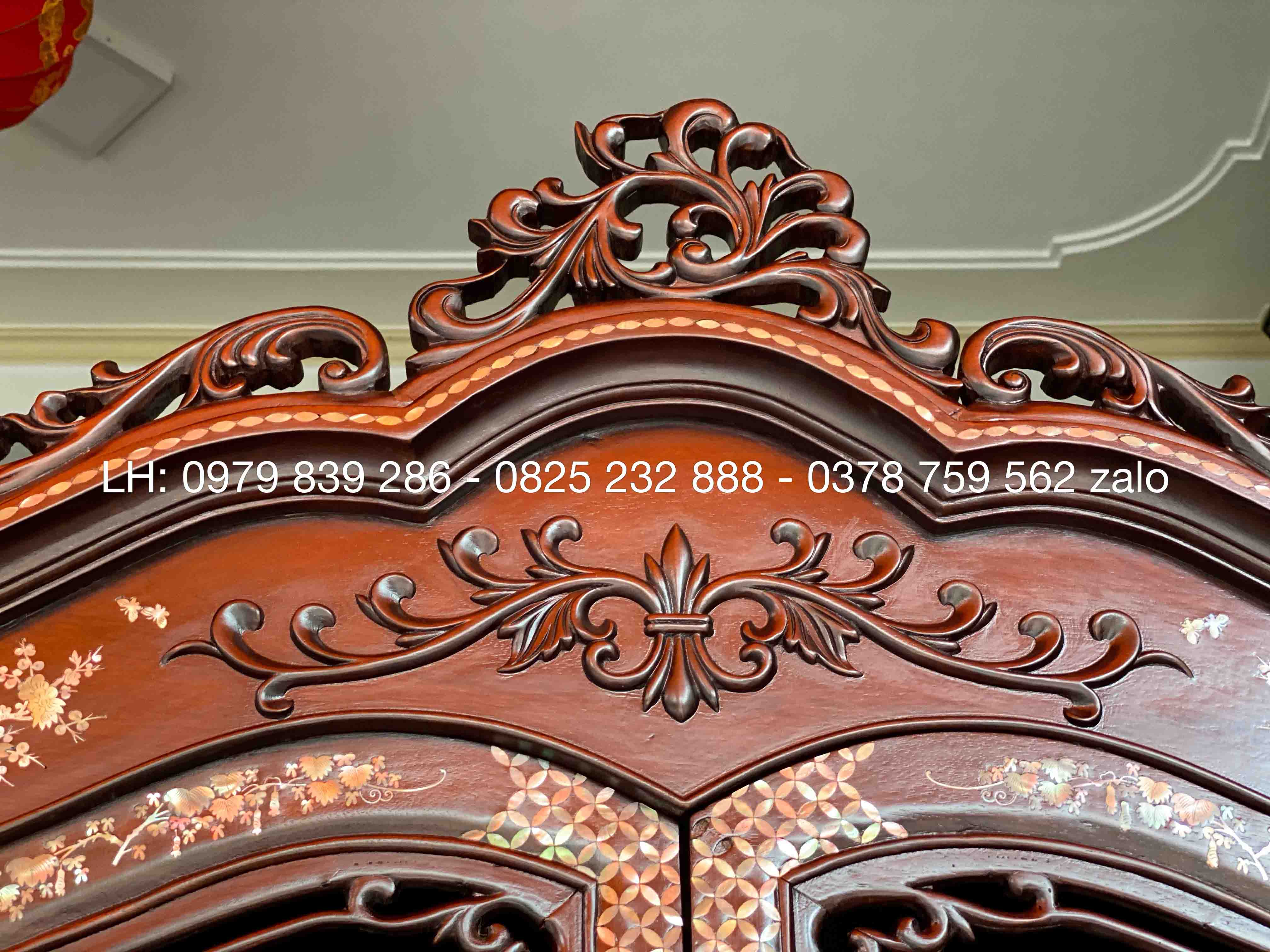 #Tủ_Bày_Đồ_Được_Khảm_Cẩn_Ốc_Rất_Đẹp_3