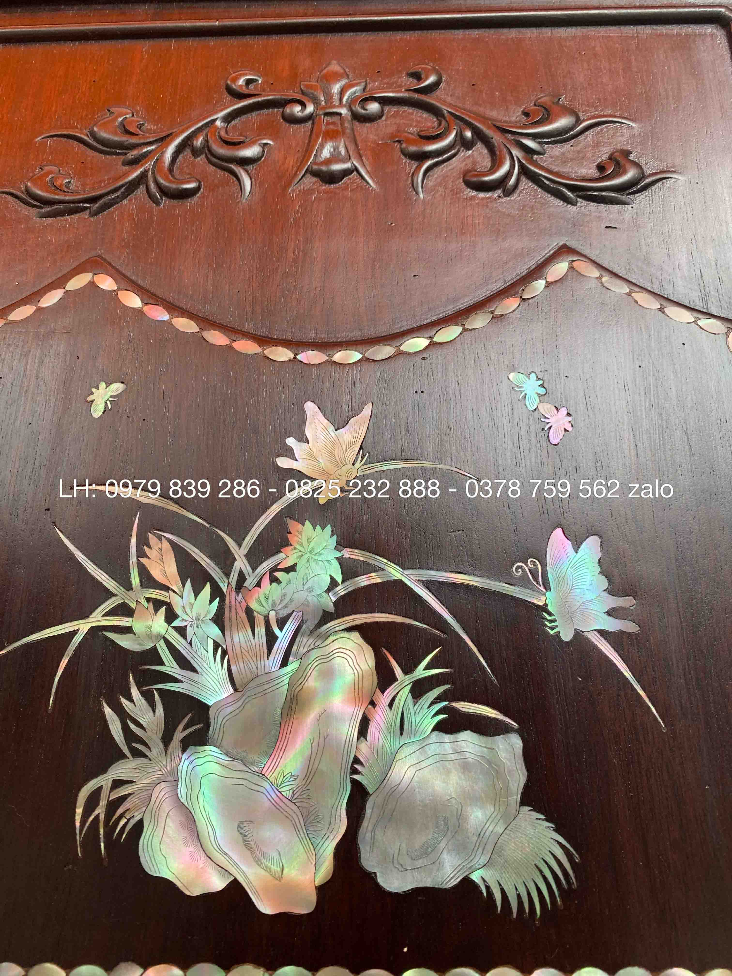 #Tủ_Bày_Đồ_Được_Khảm_Cẩn_Ốc_Rất_Đẹp_4