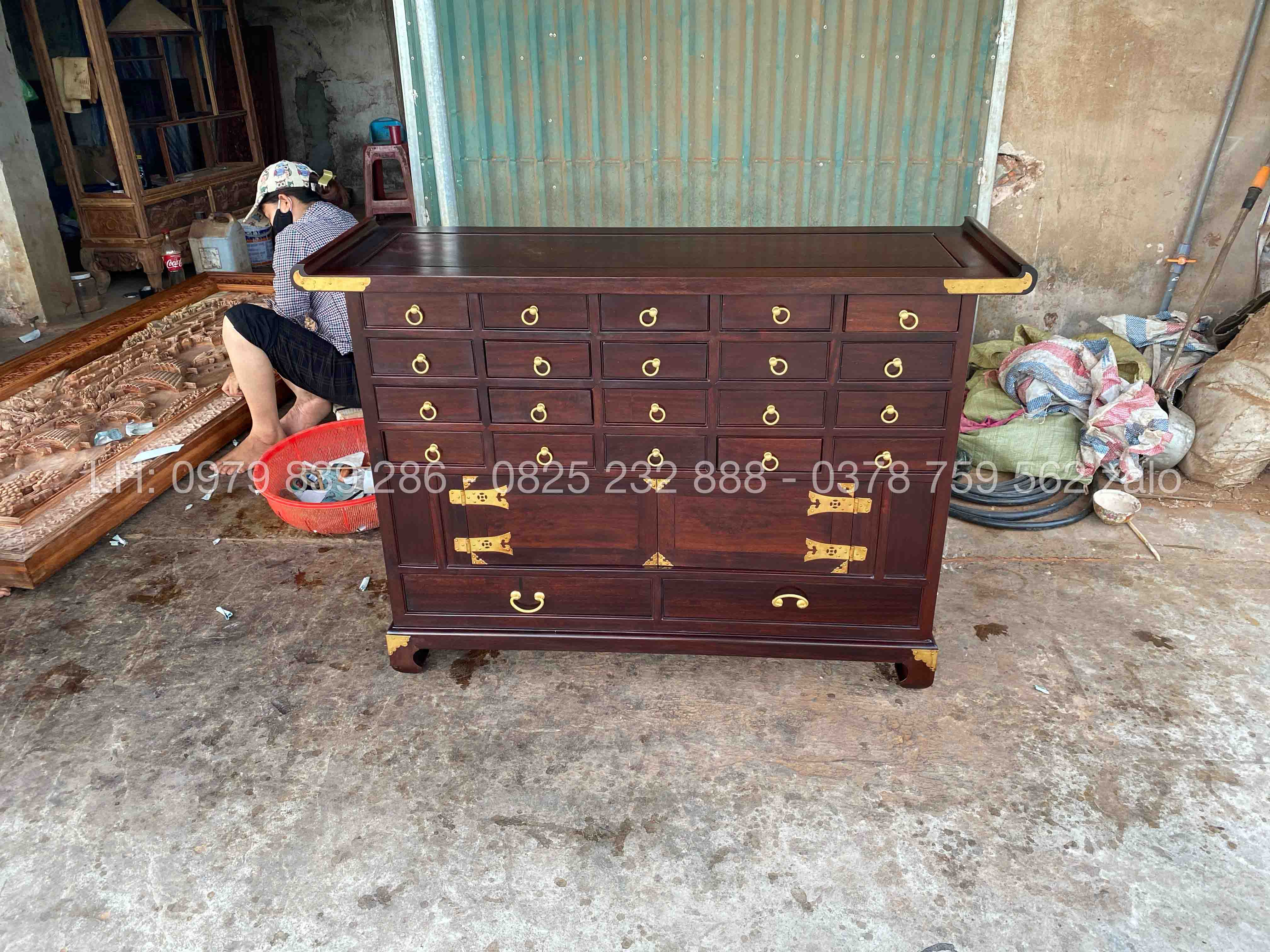 #Tủ_Đựng_Thuốc_Nhiều_Ngăn_Kéo_Kết_Hợp_Bày_Đồ_2