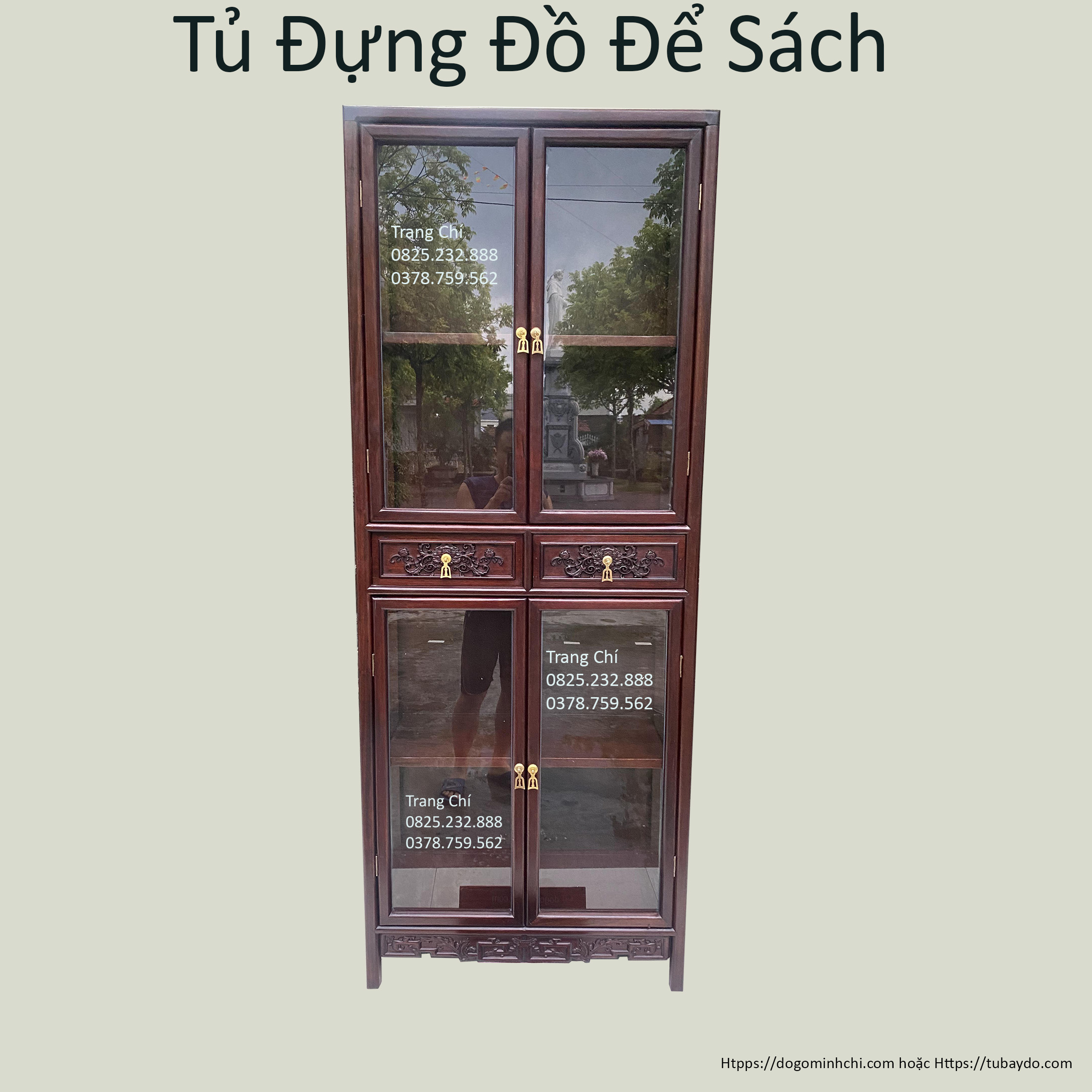 #Tủ_Gỗ_Trưng_Đồ_Để_Sách_1