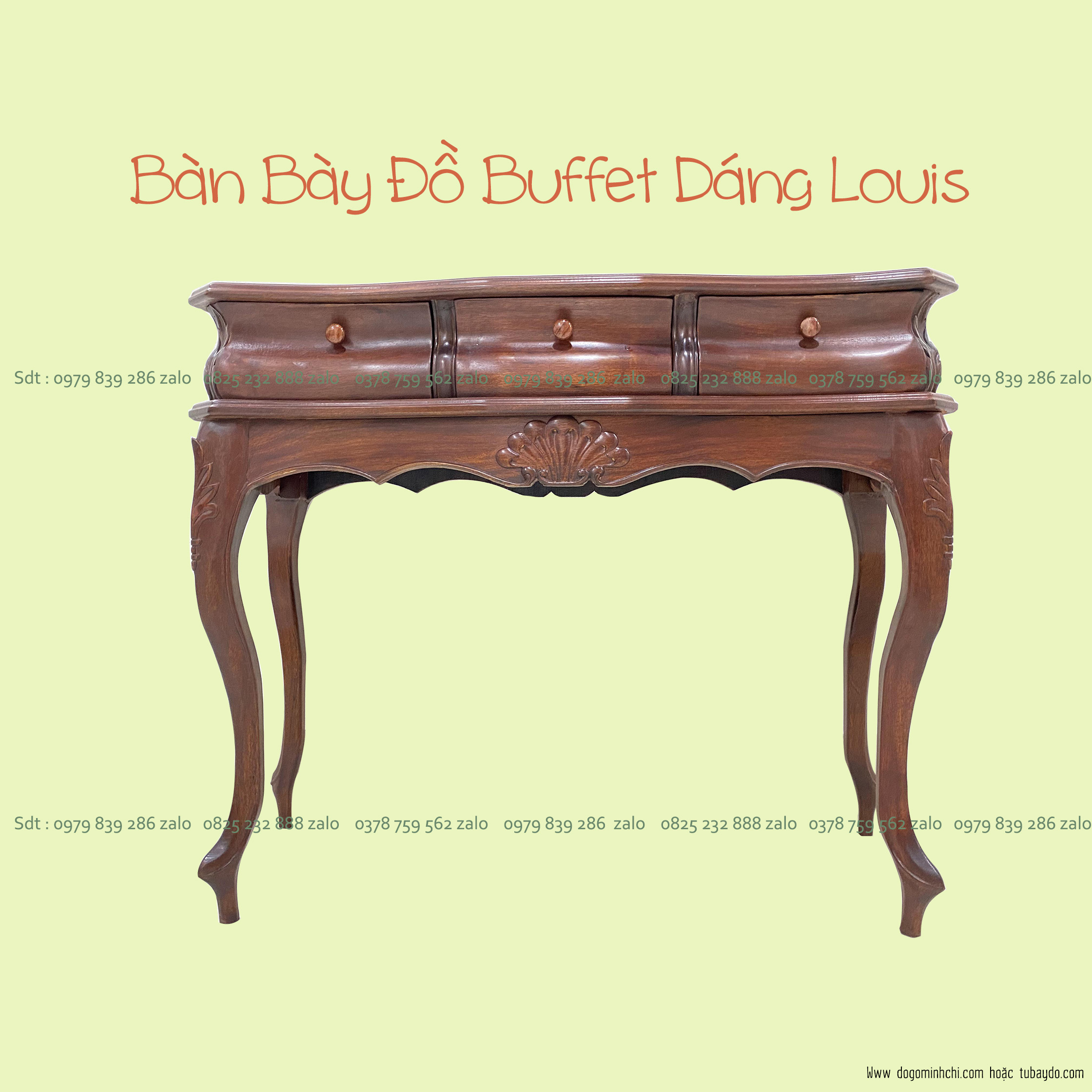 #Bàn_Bày_Đồ_Buffet_Louis_1