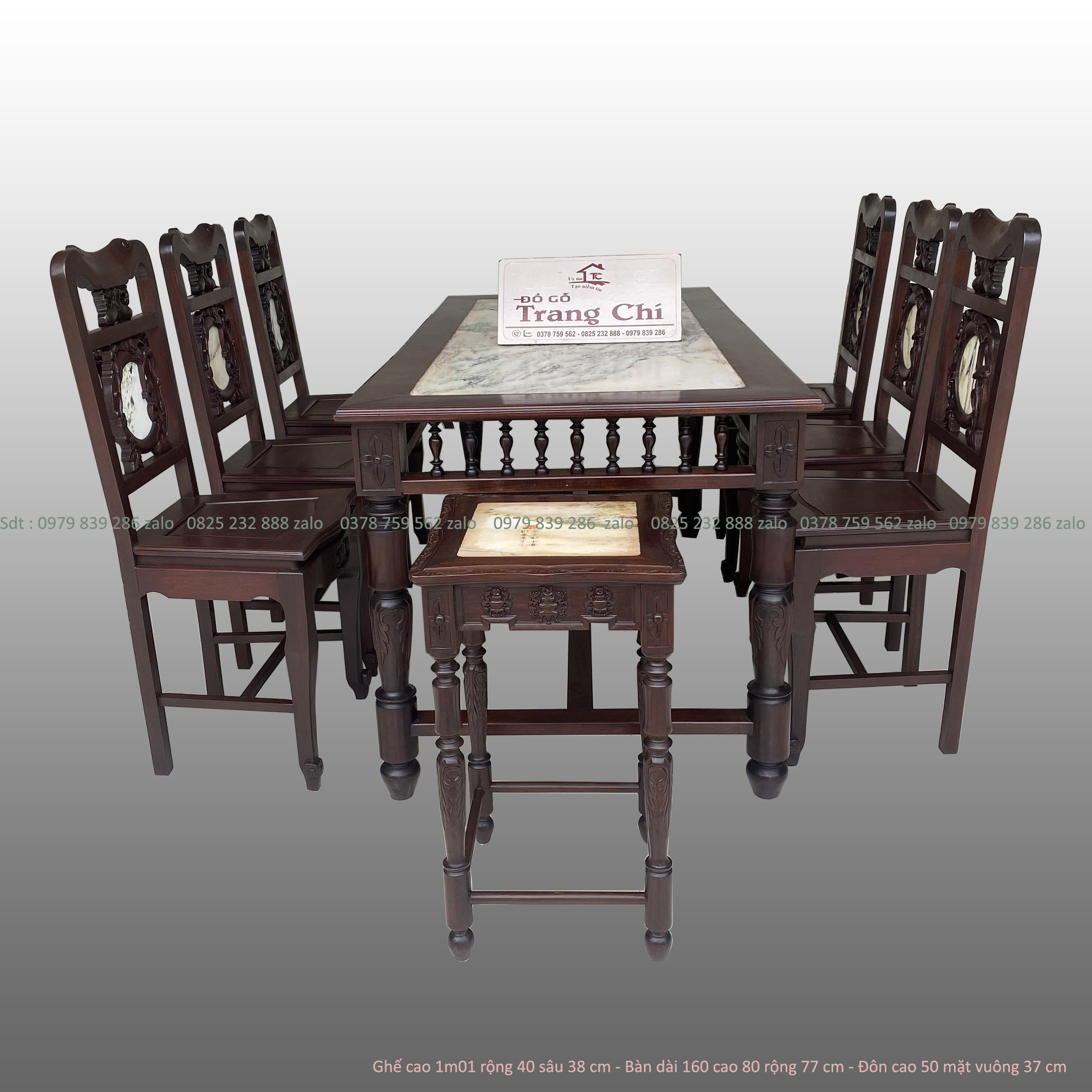 #Bàn_Ghế_Ăn_8|_Món_Gỗ_Gụ_Mật_7