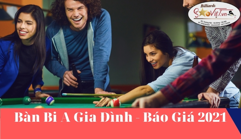 bàn bi a gia đình