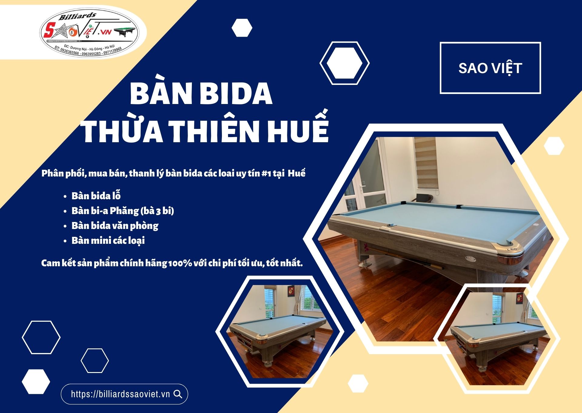 Bàn bida phăng thừ thiên huế - mua bàn bi a giá rẻ tại Huế