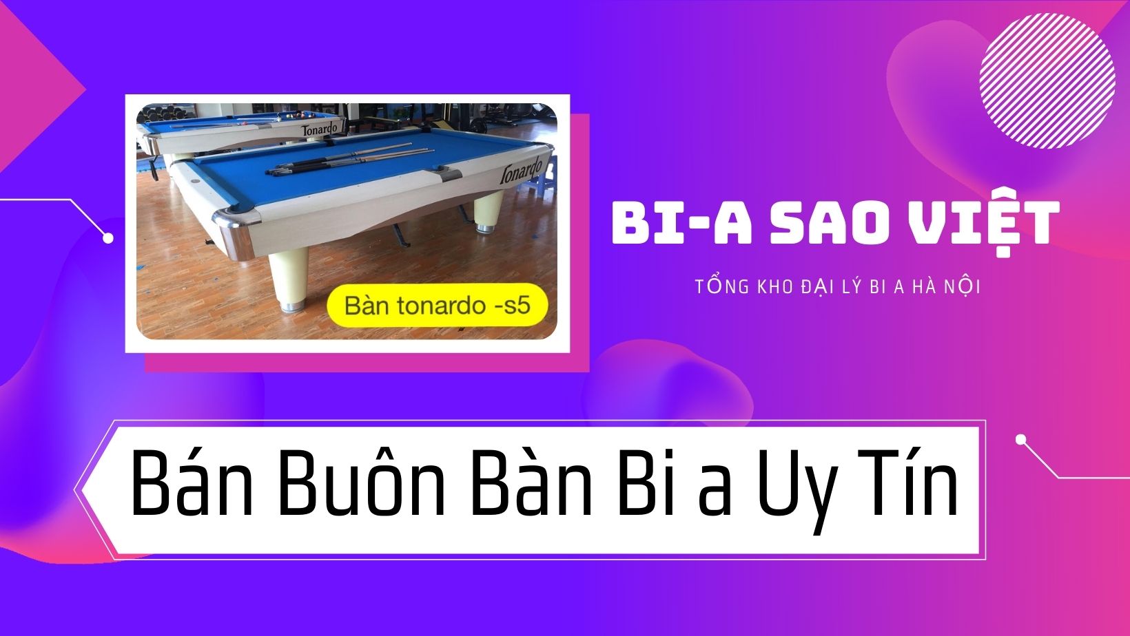 thanh lý bàn bida Hà Tĩnh