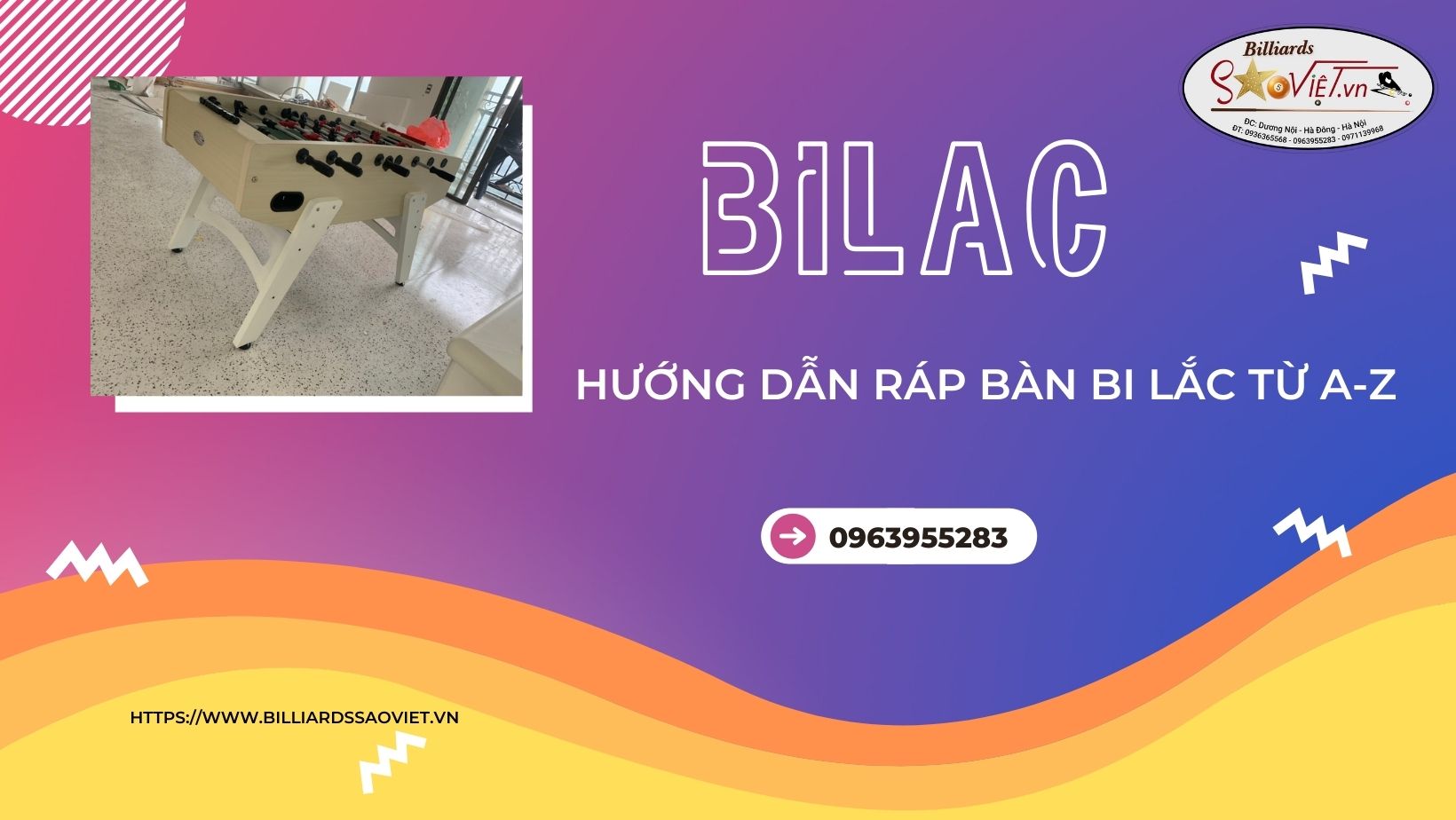 ráp bàn bi lắc