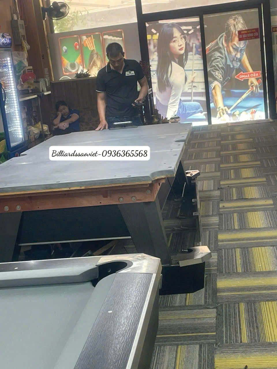 Kiểm tra bàn bida cũ trước khi mua để tránh rủi ro