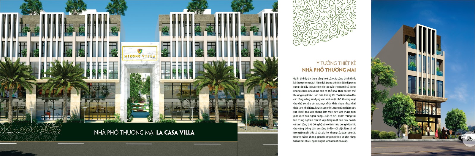 Nhà phố + Biệt thự Mekong green Villas, 25 Vũ Ngọc Phan - Hoàn thành 2018