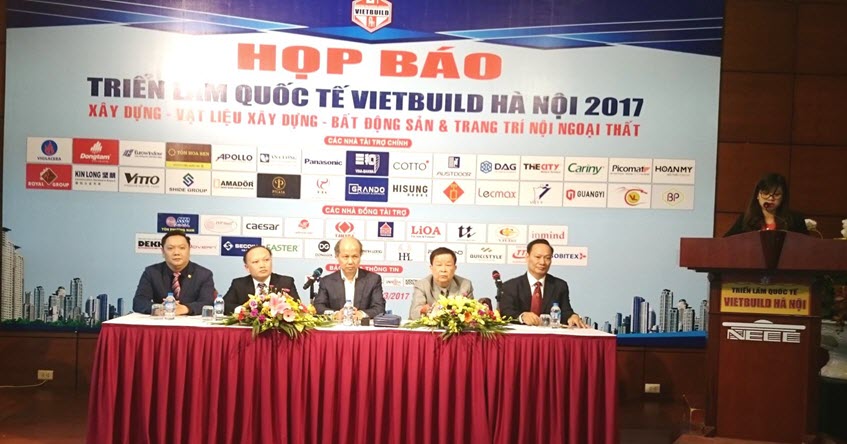 Hơn 450 doanh nghiệp tham gia Vietbuild Hà Nội 2017