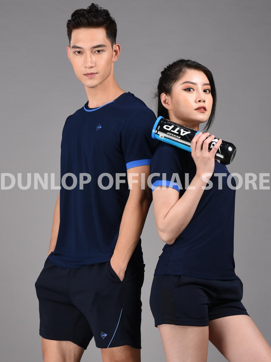 Áo Tennis nữ Dunlop - DATES9095-2-NV (Xanh Navy)