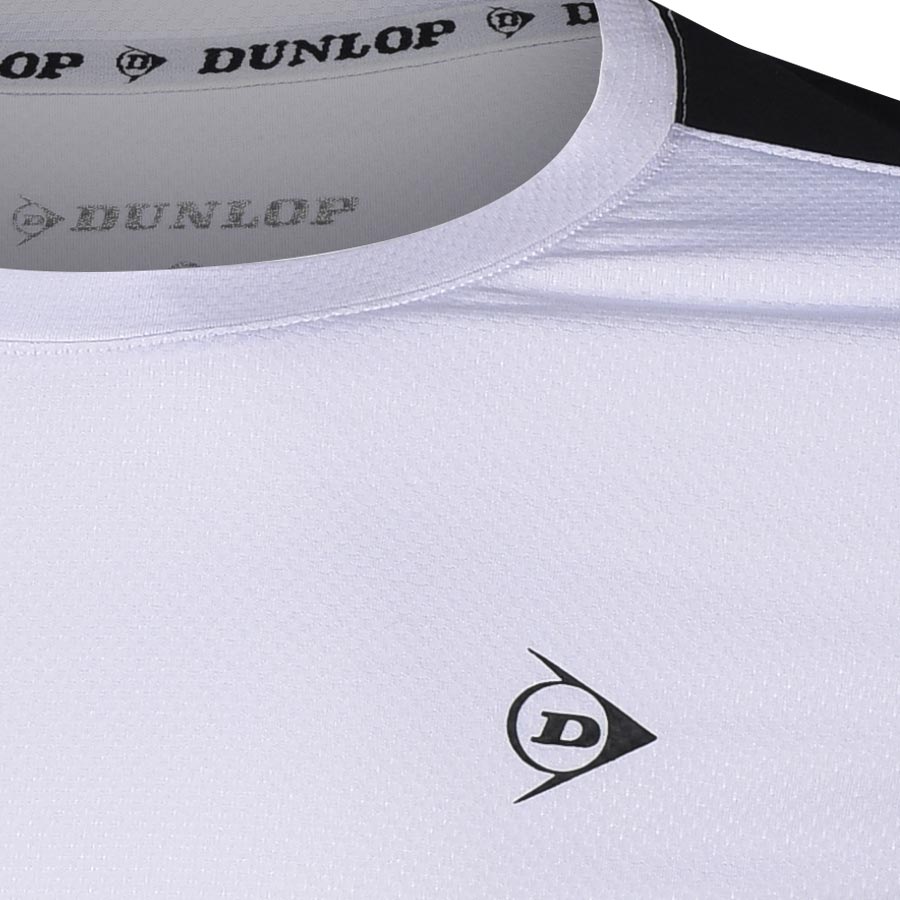 Áo Tennis Nam Dunlop - DATES9055-1-WT (Trắng)