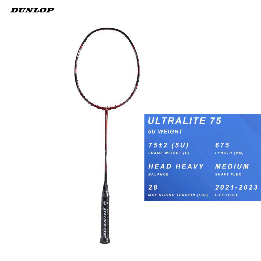 Vợt cầu lông Dunlop Ultra lite 75 G6 - Vợt công