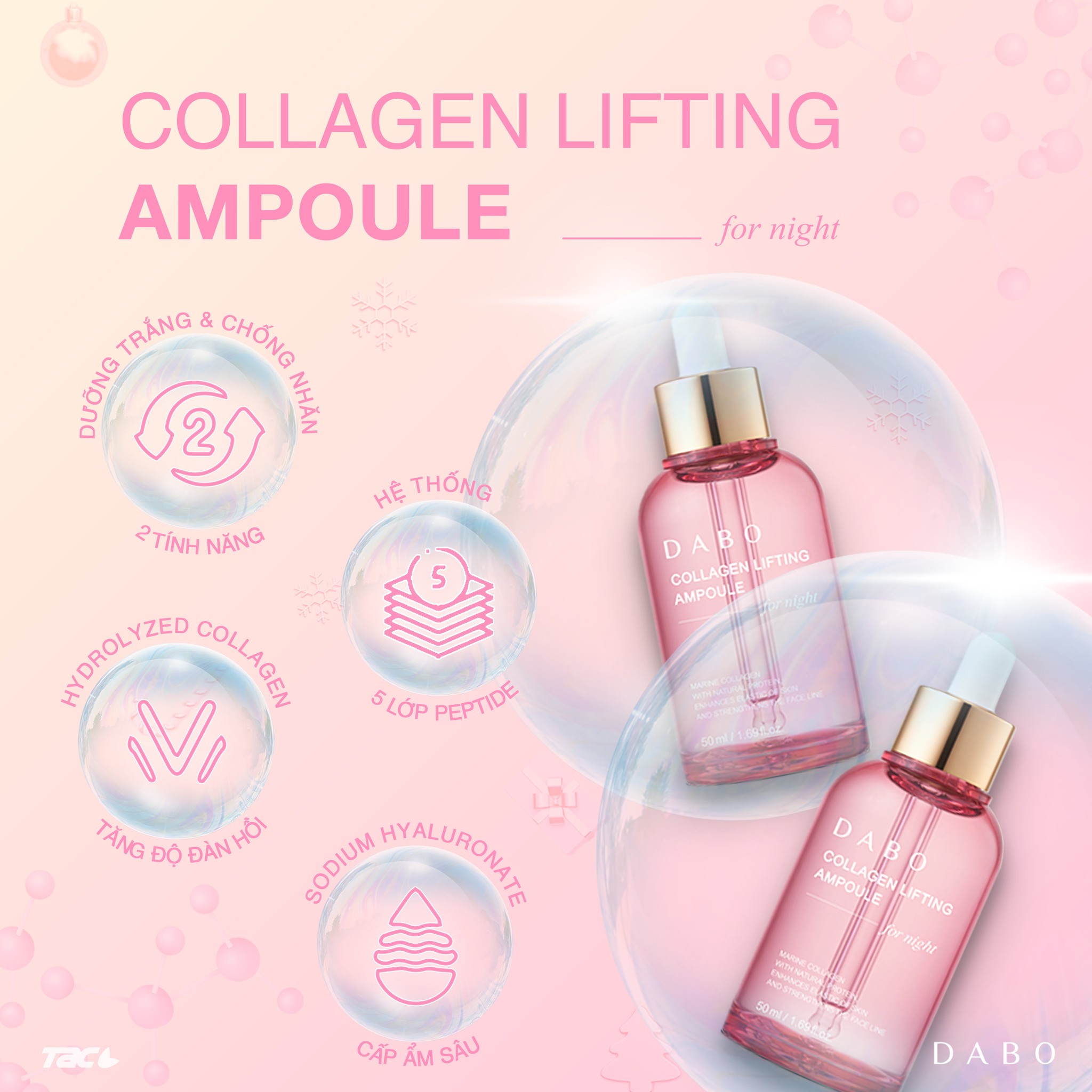 DABO Collagen Lifting Ampoule For Night