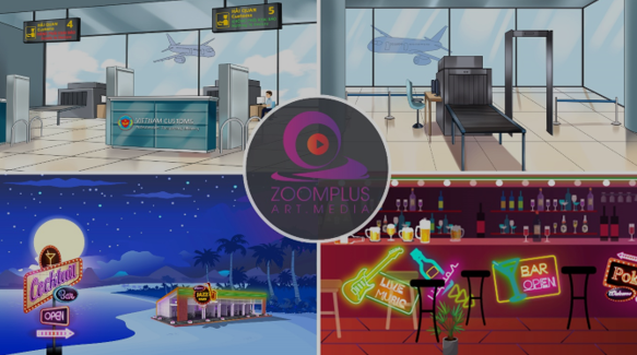 Background 2d animation