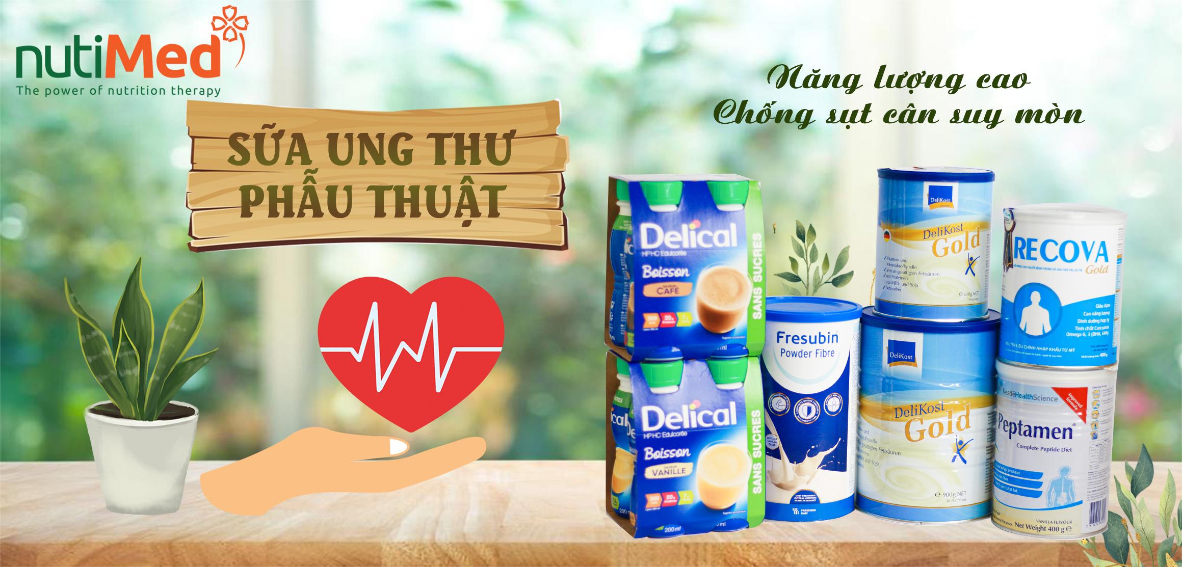 TOP 3 SẢN PHẨM SỮA CHO BỆNH NHÂN UNG THƯ TỐT NHẤT HIỆN NAY