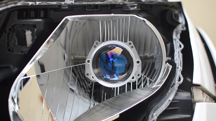 Độ đèn Bi LED GTR