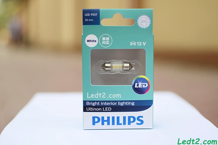Đèn trần Philips Festoon Ultinon ô tô 30mm